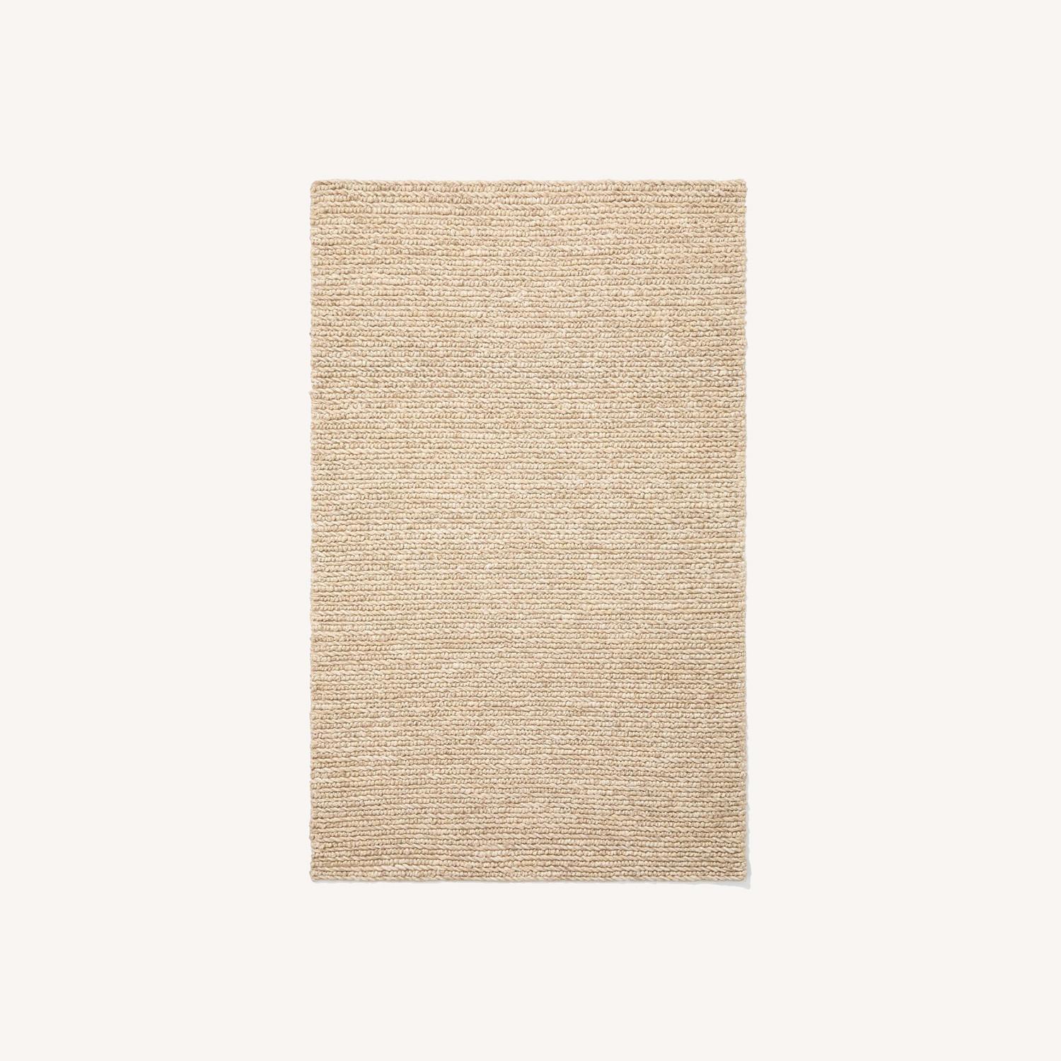 West Elm Laguna Jute Wool Rug 5X8 - image-0