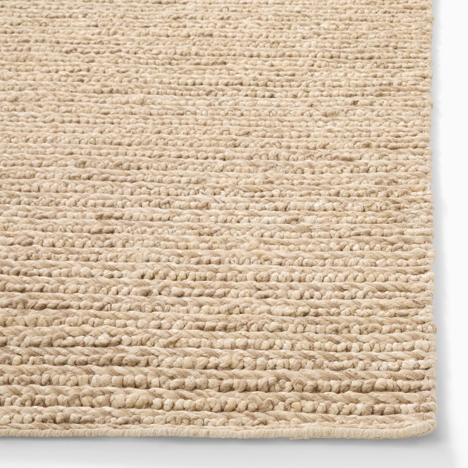West Elm Laguna Jute Wool Rug 5X8 - image-2