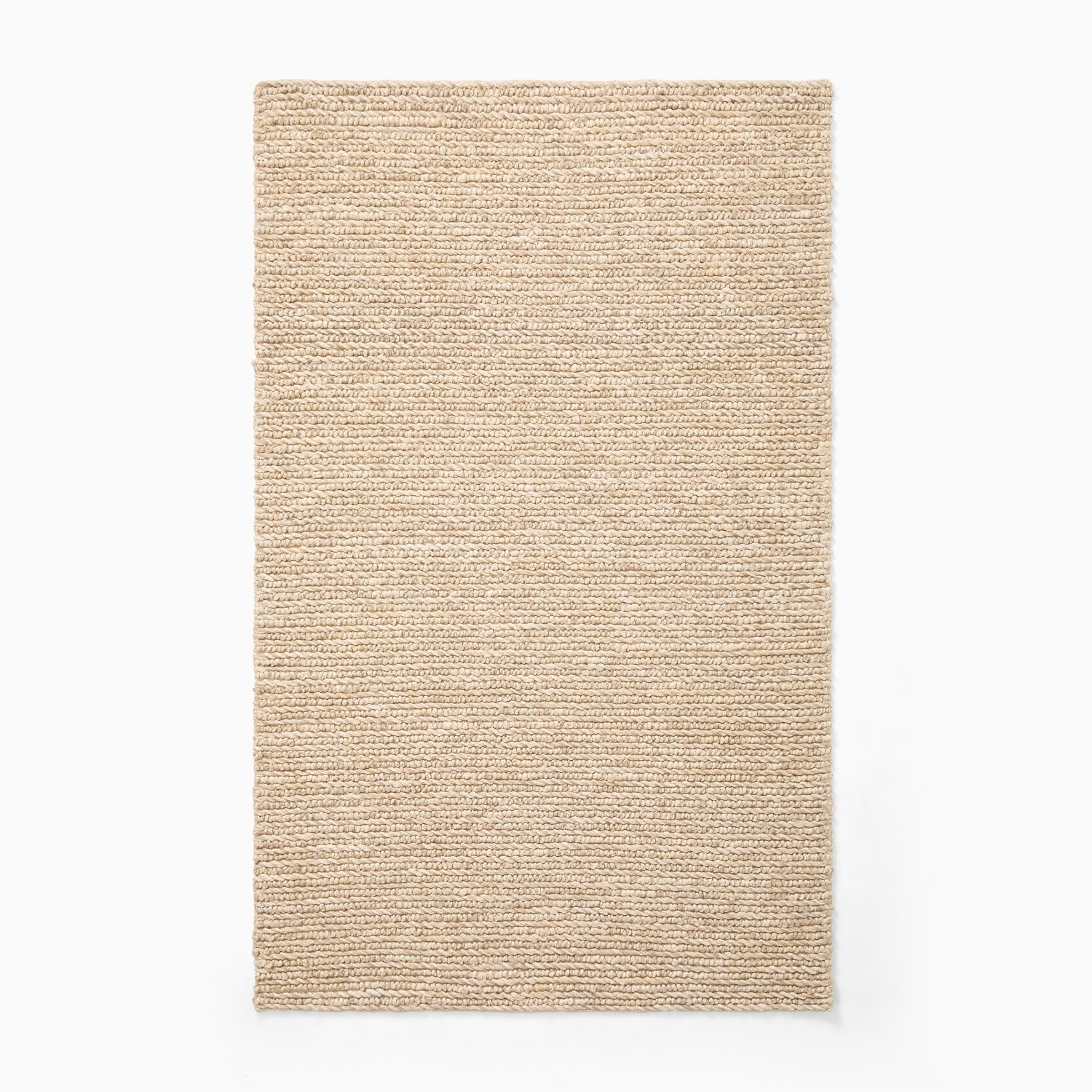 West Elm Laguna Jute Wool Rug 5X8 - image-5