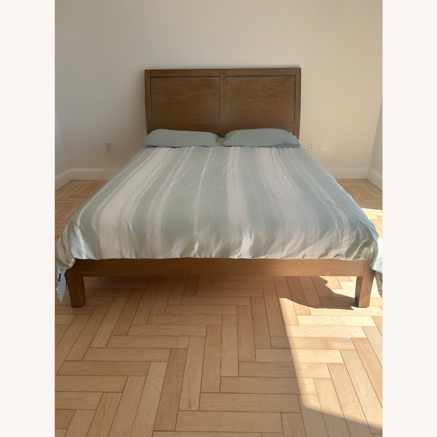 Crate & Barrel Dawson Queen Sleigh Bed - image-2