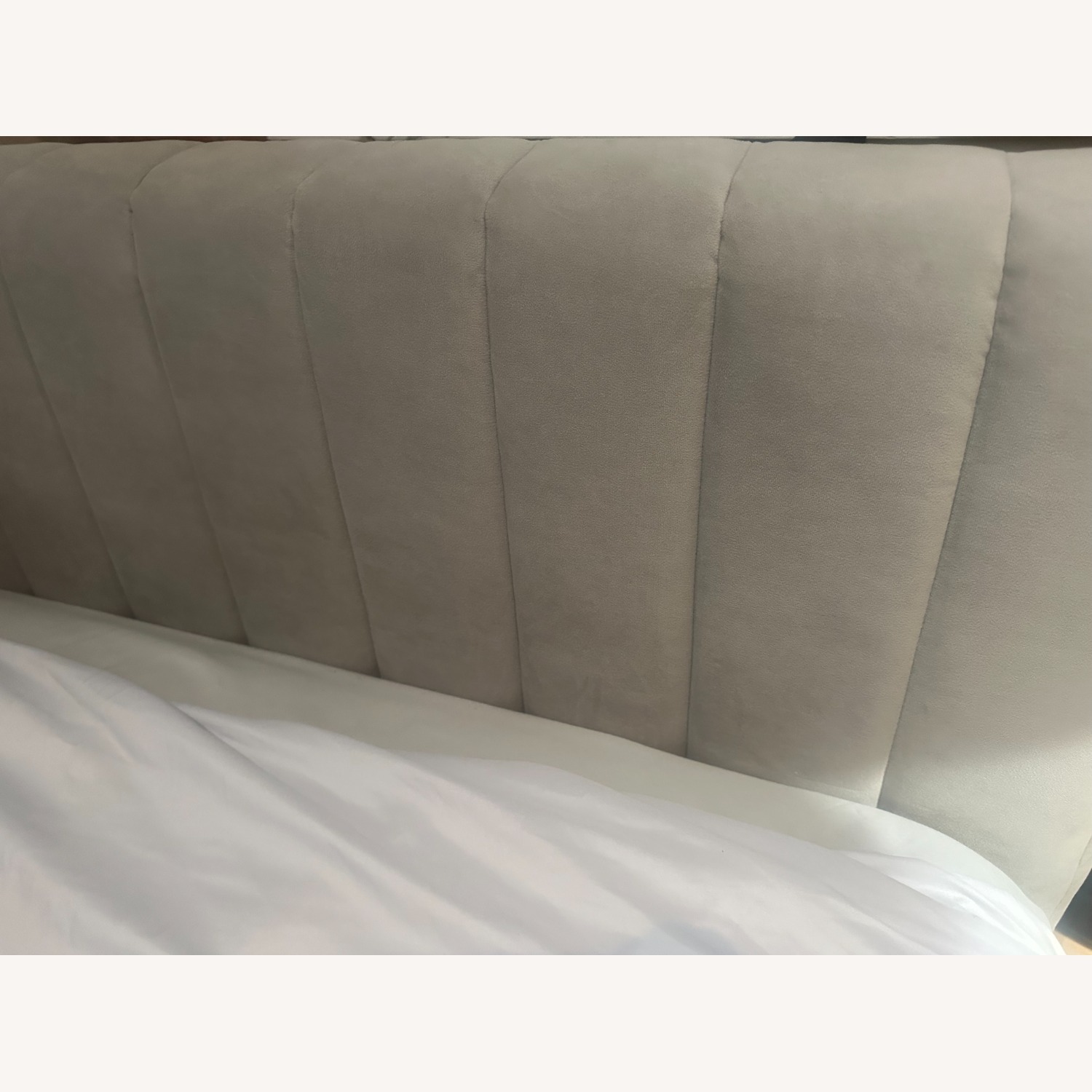 Pottery Barn Avalon Channel Stitch Upholstered Daybed - image-3
