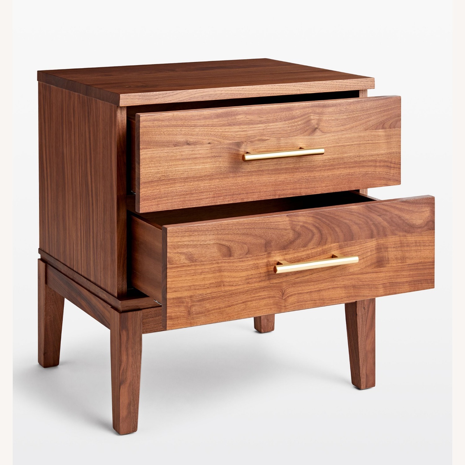 Rejuvenation Hosford Walnut 2-Drawer Nightstand - image-3