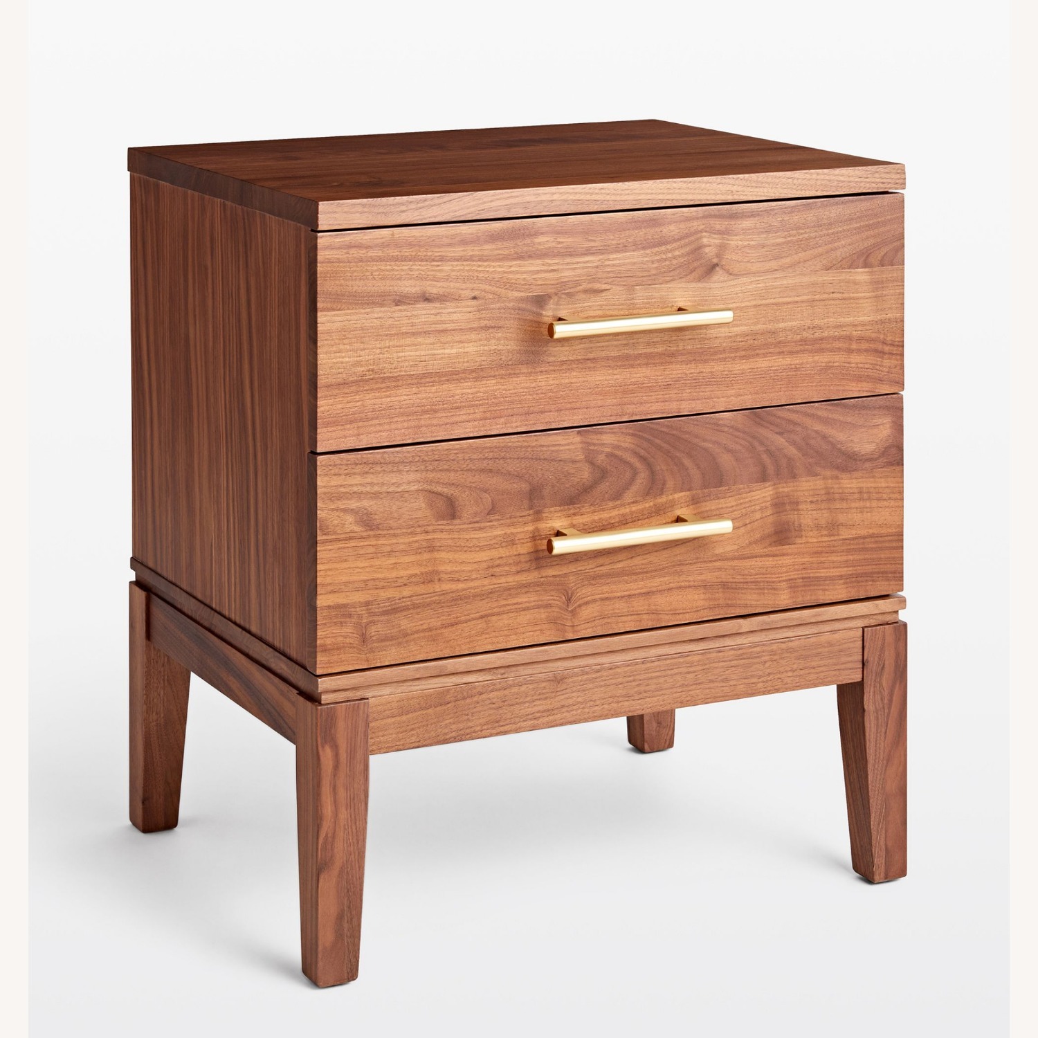 Rejuvenation Hosford Walnut 2-Drawer Nightstand - image-1