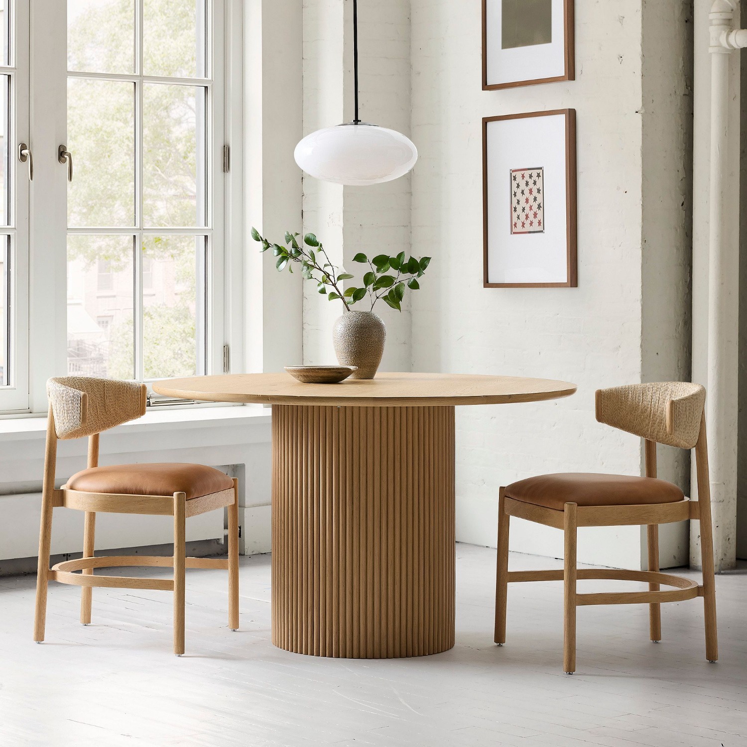 West Elm Ellington Round Dining Table (48") - image-3