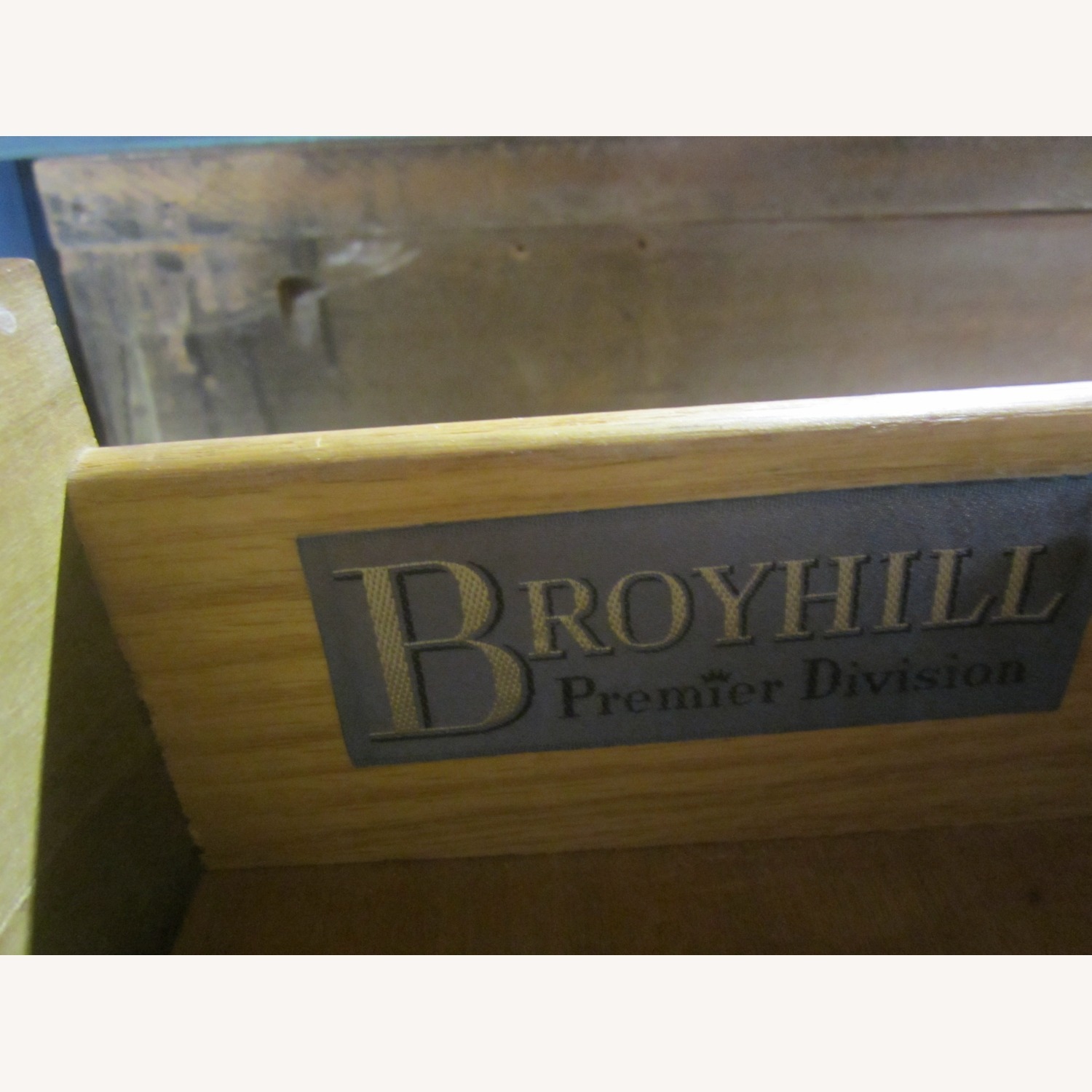 Rare Find Broyhill Rolling Cart W Copper Accents - image-8