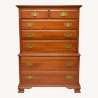 Vintage Ethan Allen Gents Dresser Cherry