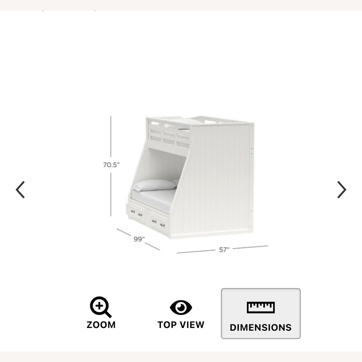 Pottery Barn Kids Bunk Bed - image-3