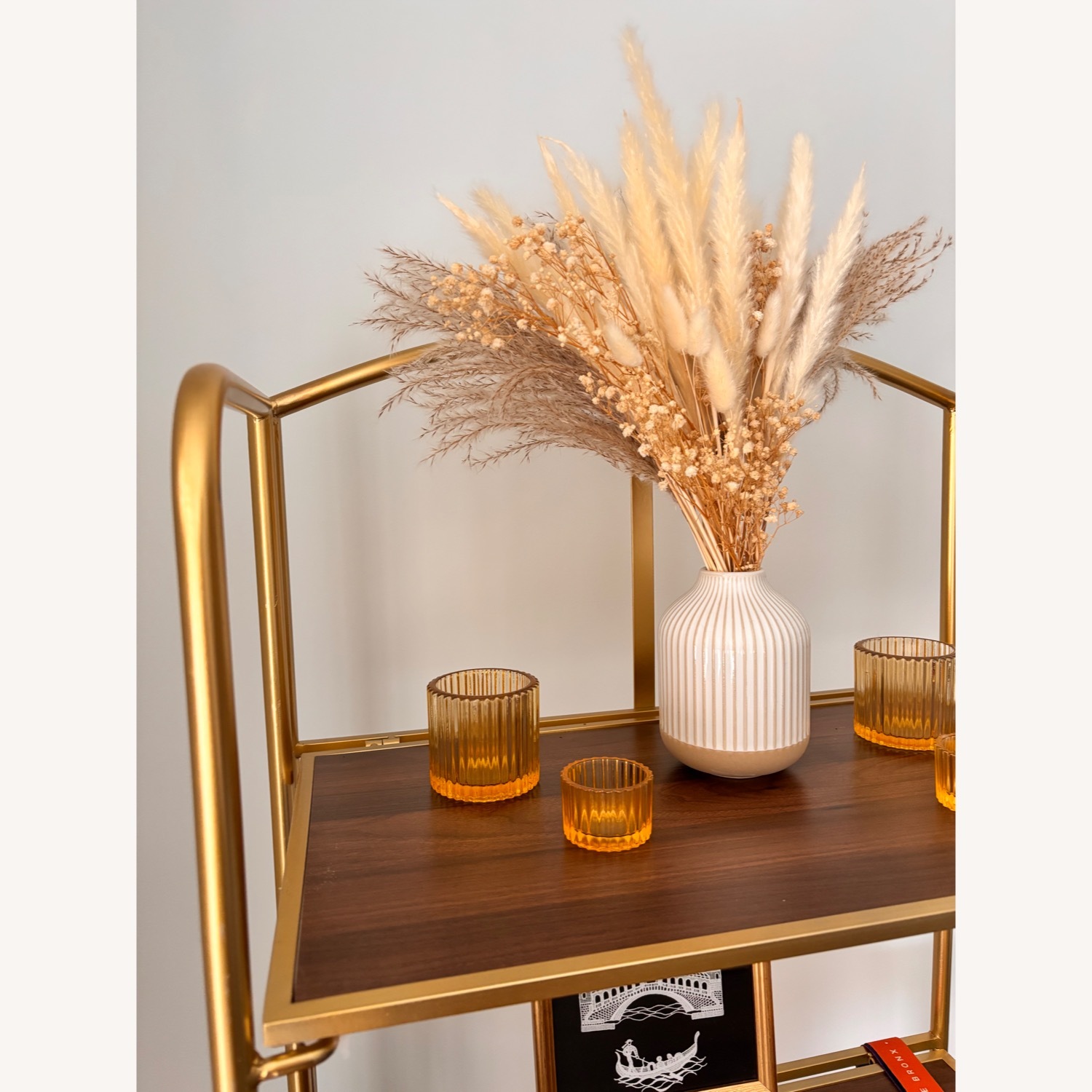 Wayfair Lejon No Assembly Folding Etagere Bookcase - image-3