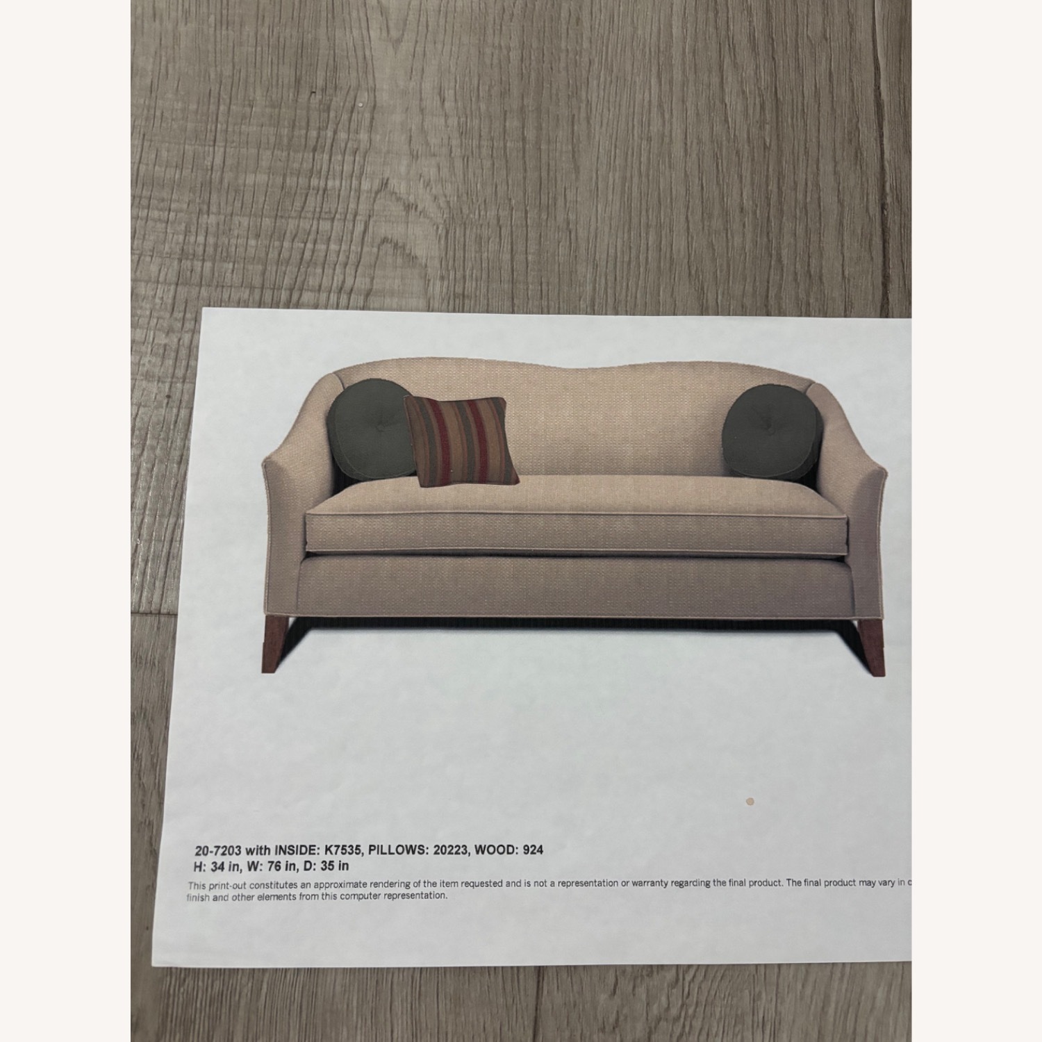 Ethan Allen Couch - image-1