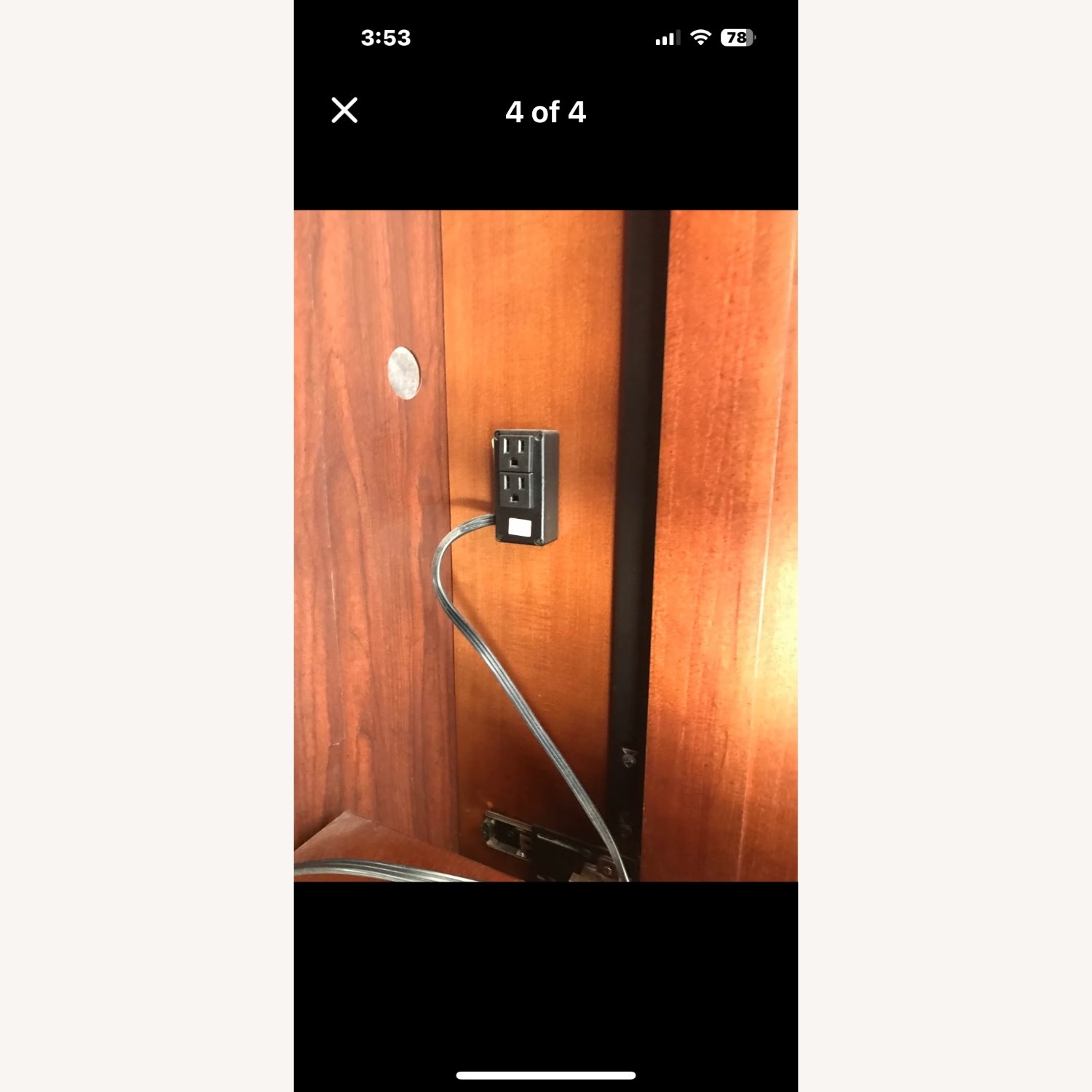 Solid Cherry Wood TV / Multi-purpose Armoire - image-4