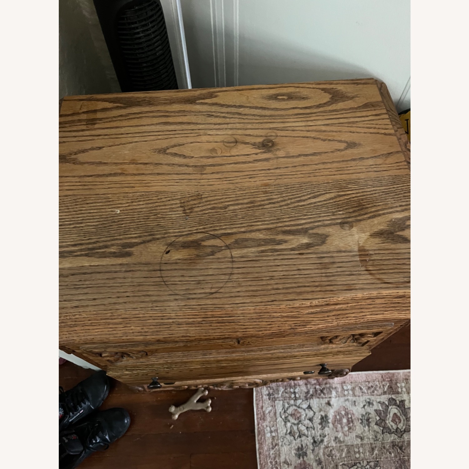 Bebe Furniture Paris Oak Nightstands - image-3