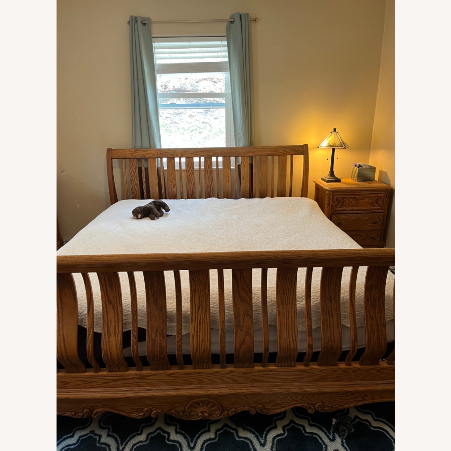 Bebe Furniture Paris Oak Nightstands - image-4