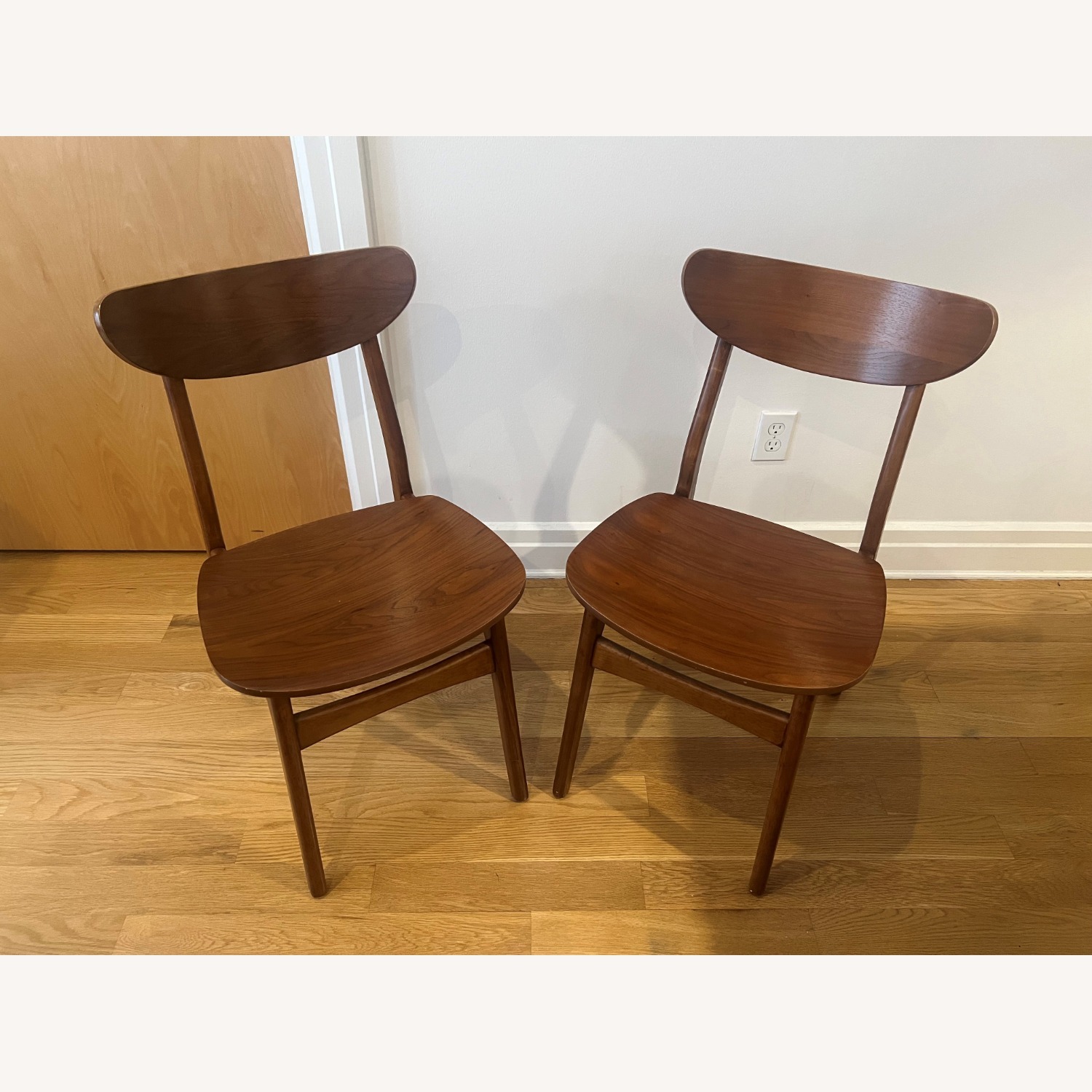 West Elm Classic Café Dining Chairs - image-1