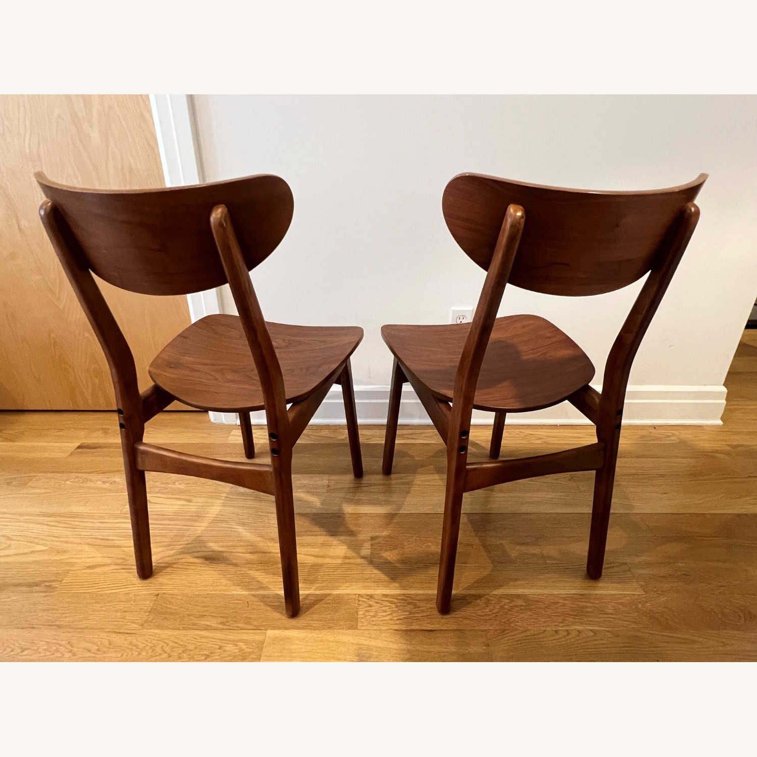 West Elm Classic Café Dining Chairs - image-5