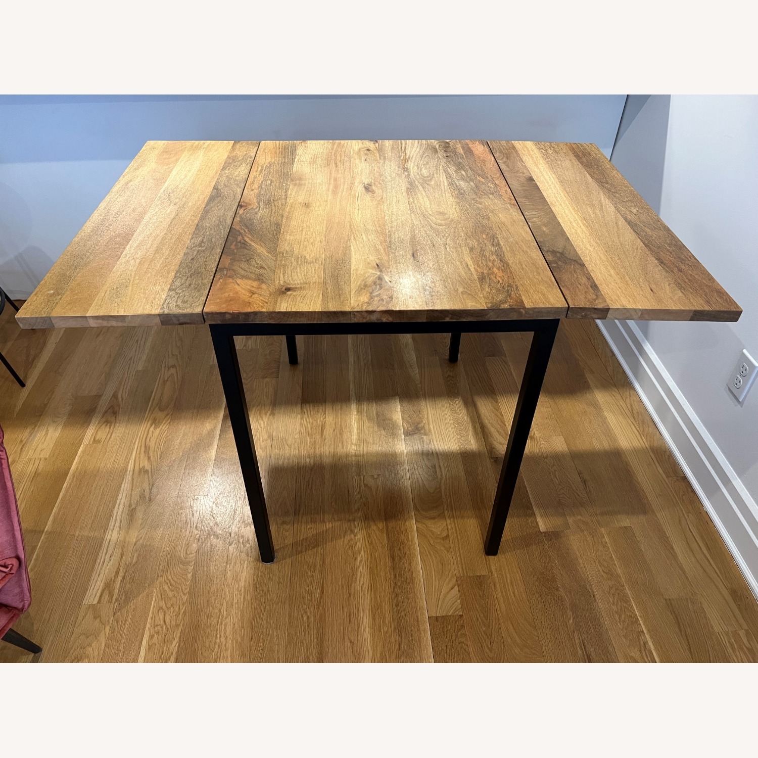 West Elm Drop Leaf Extendable Table - image-2