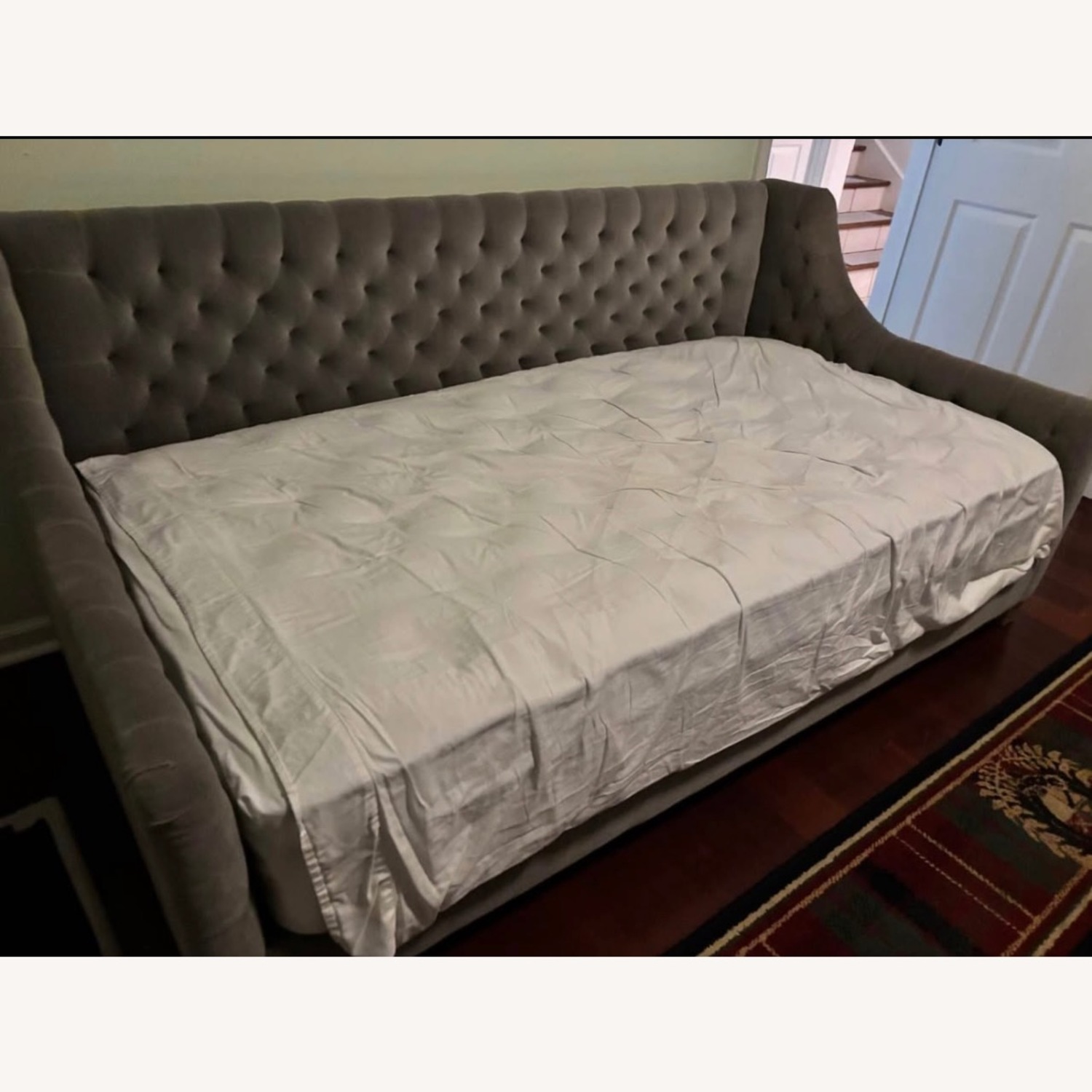 Restoration Hardware Devyn Tufted Daybed - Oak - image-2