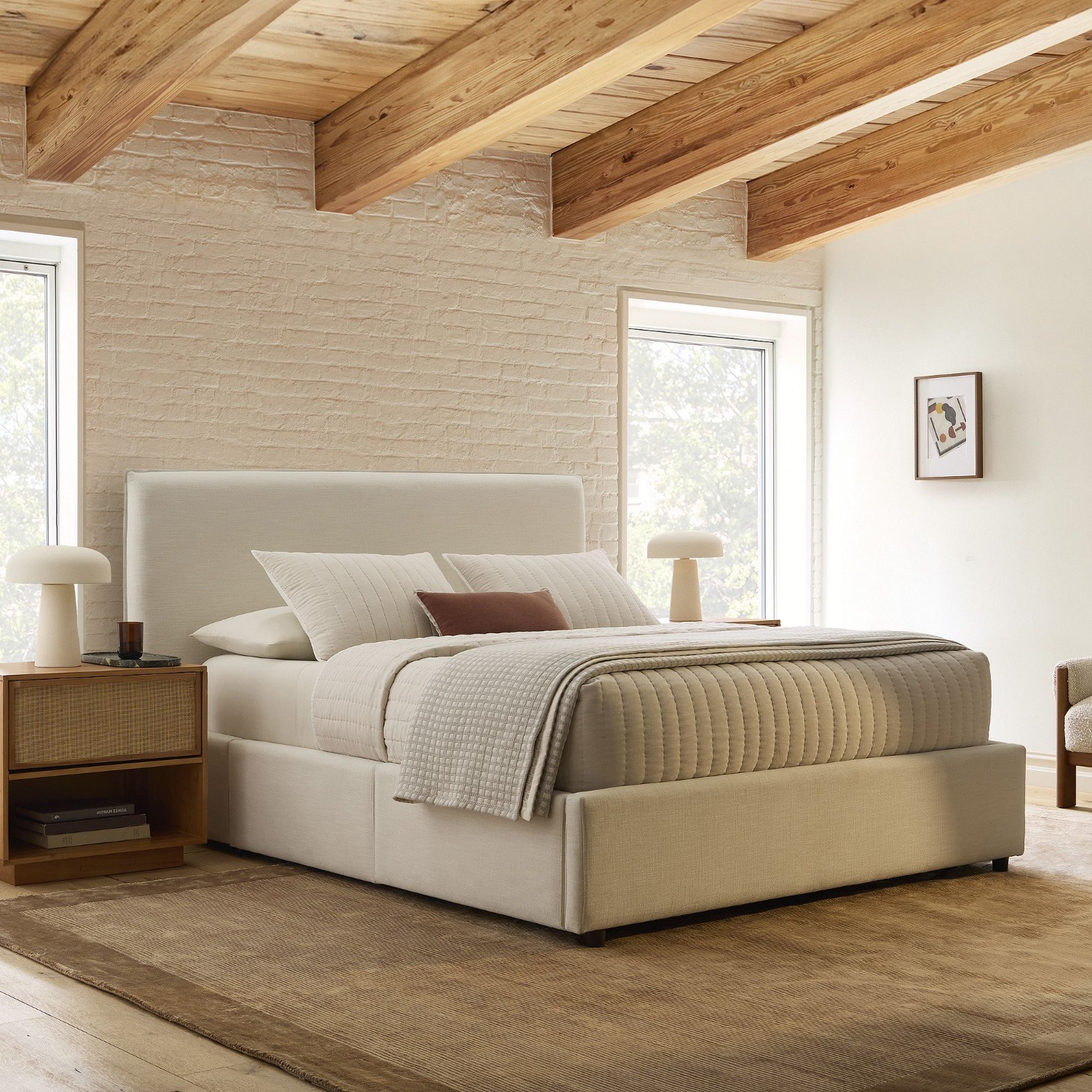 West Elm TENCEL™ Frame Rug 9x12 - image-2