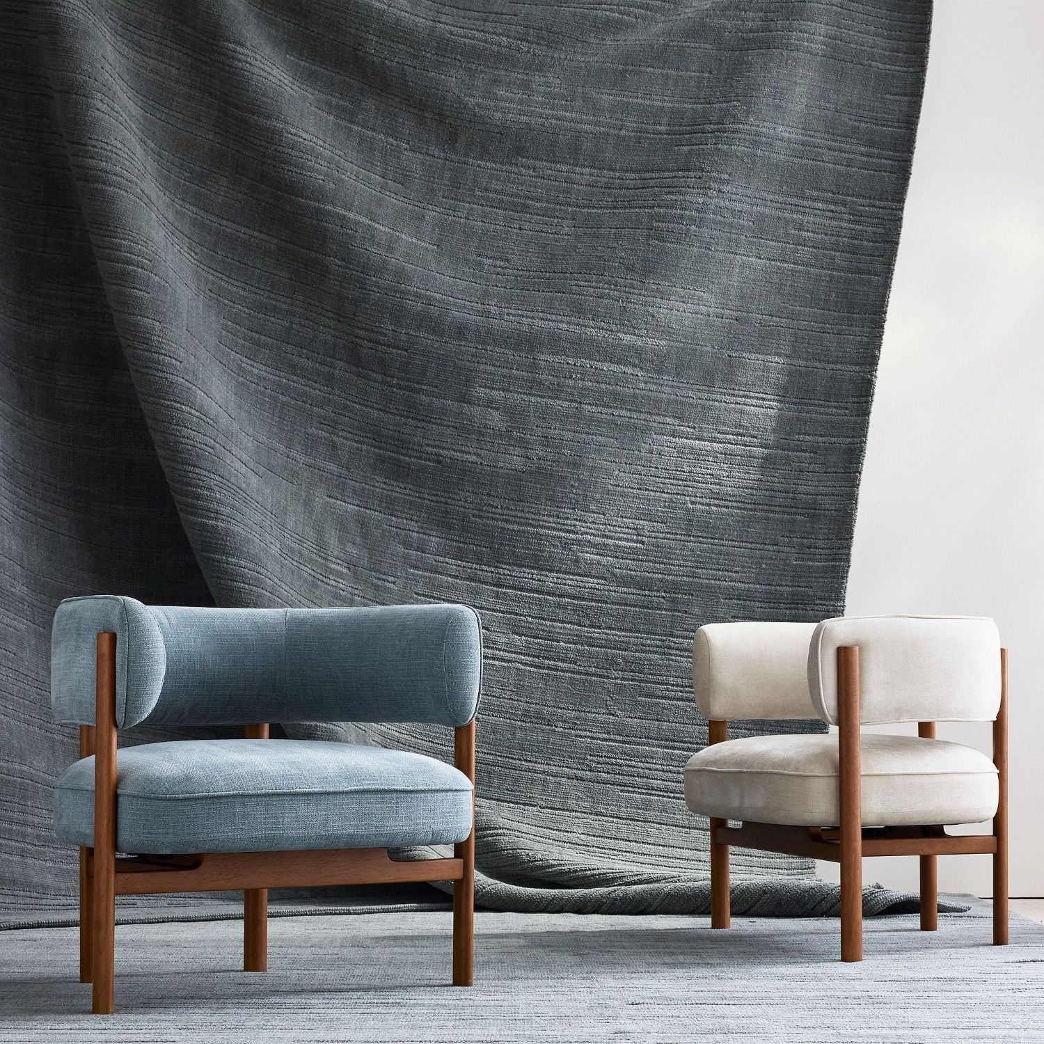 West Elm Reyes Rug 8X10 Aegean Blue - image-4