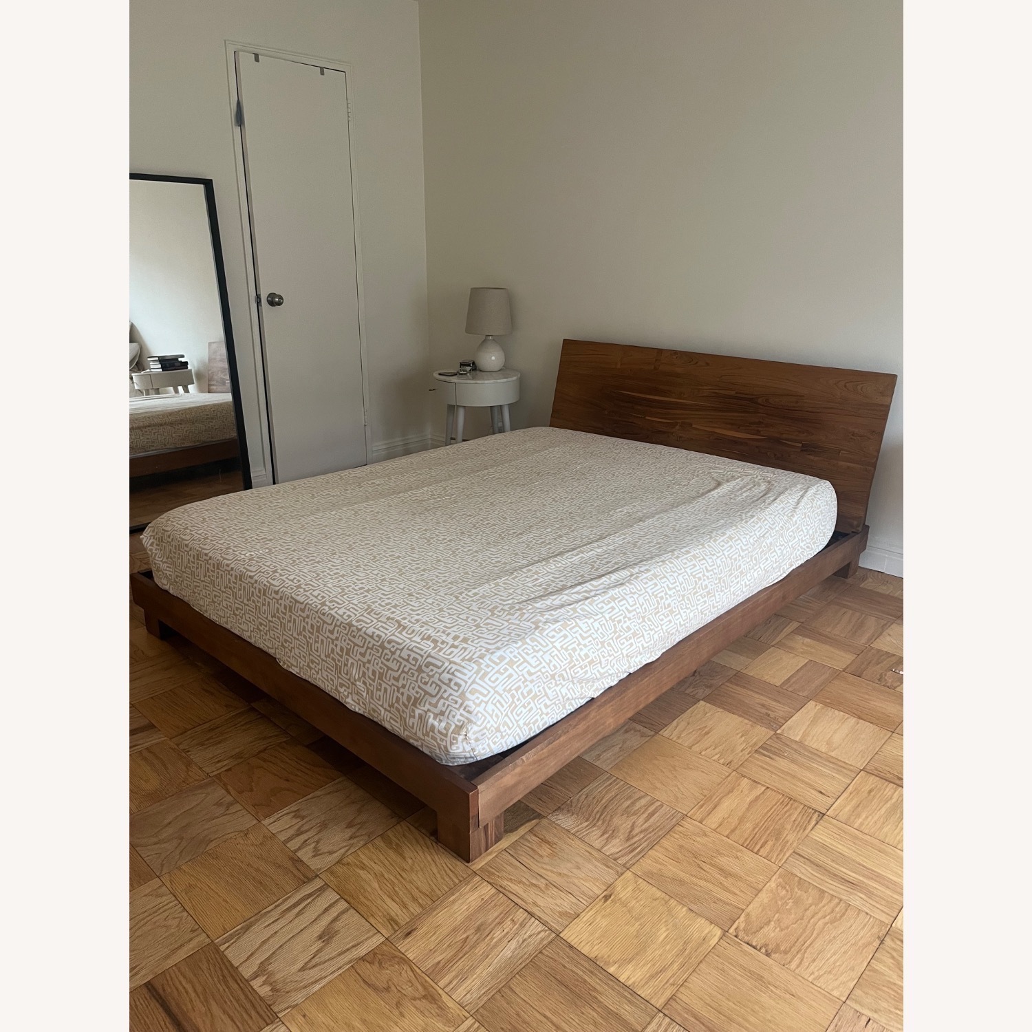CB2 Dondra Teak Wood Queen Bed - image-4