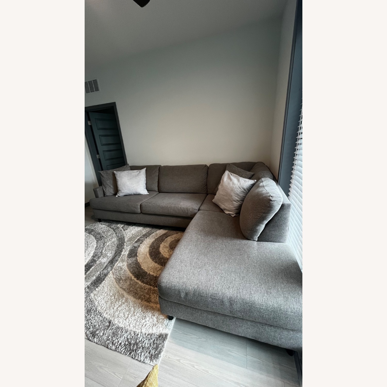 Ashley Furniture Santasia 2-Piece Sectional Sofa - Gray - image-2