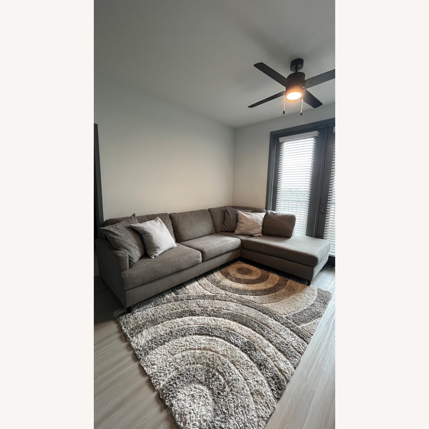 Ashley Furniture Santasia 2-Piece Sectional Sofa - Gray - image-1