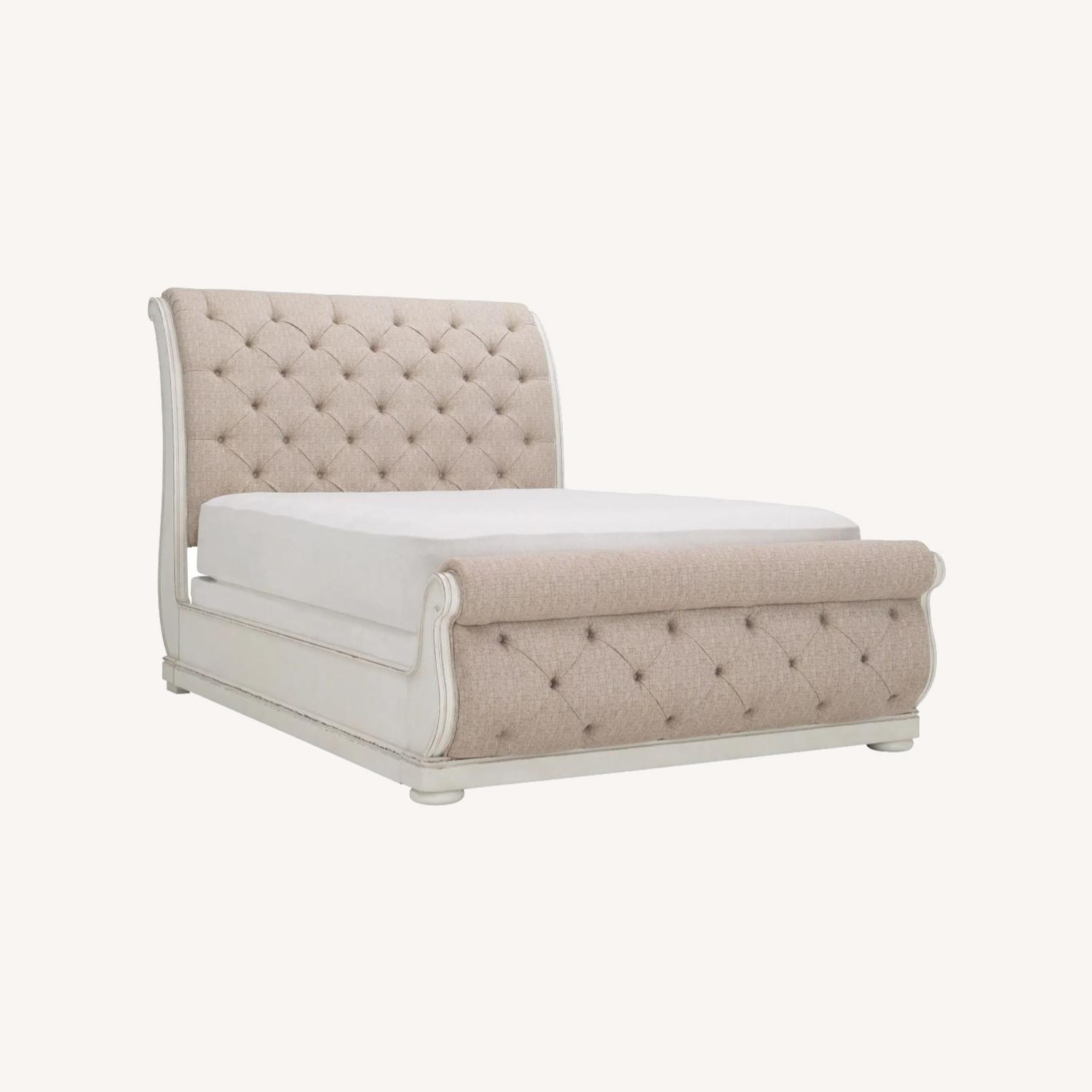 Queen Birmingham Sleigh Bed - image-0