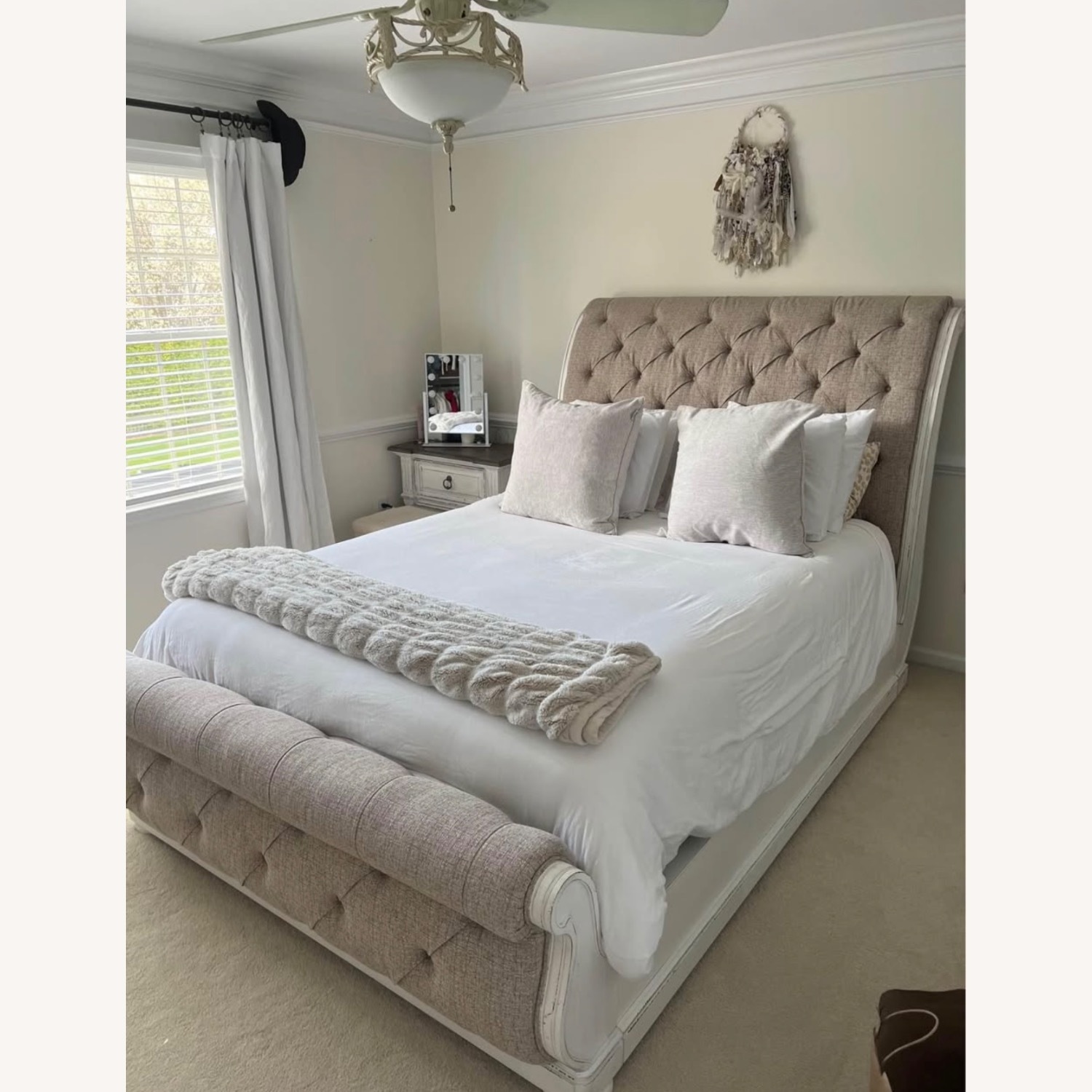 Queen Birmingham Sleigh Bed - image-1