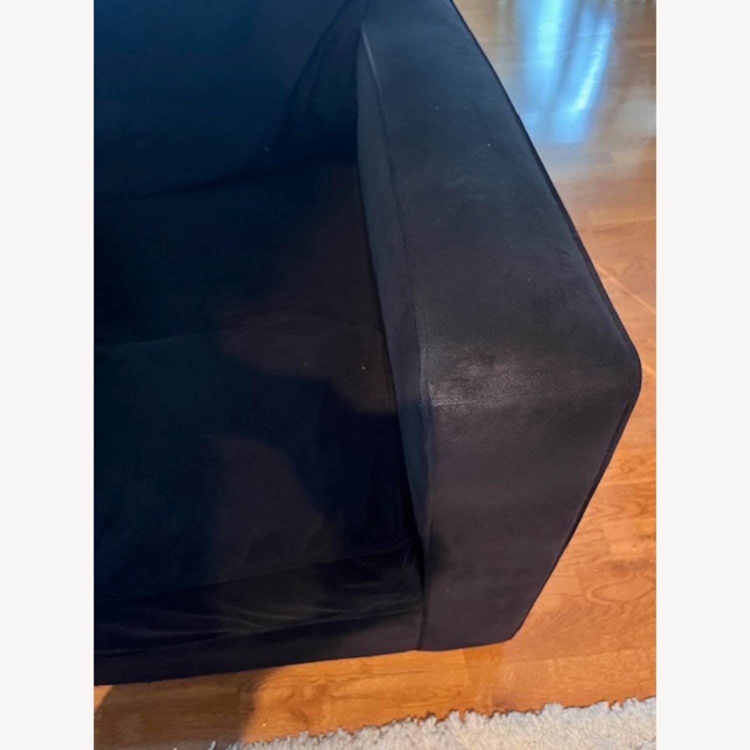 Room & Board Large Black Sectional - image-1