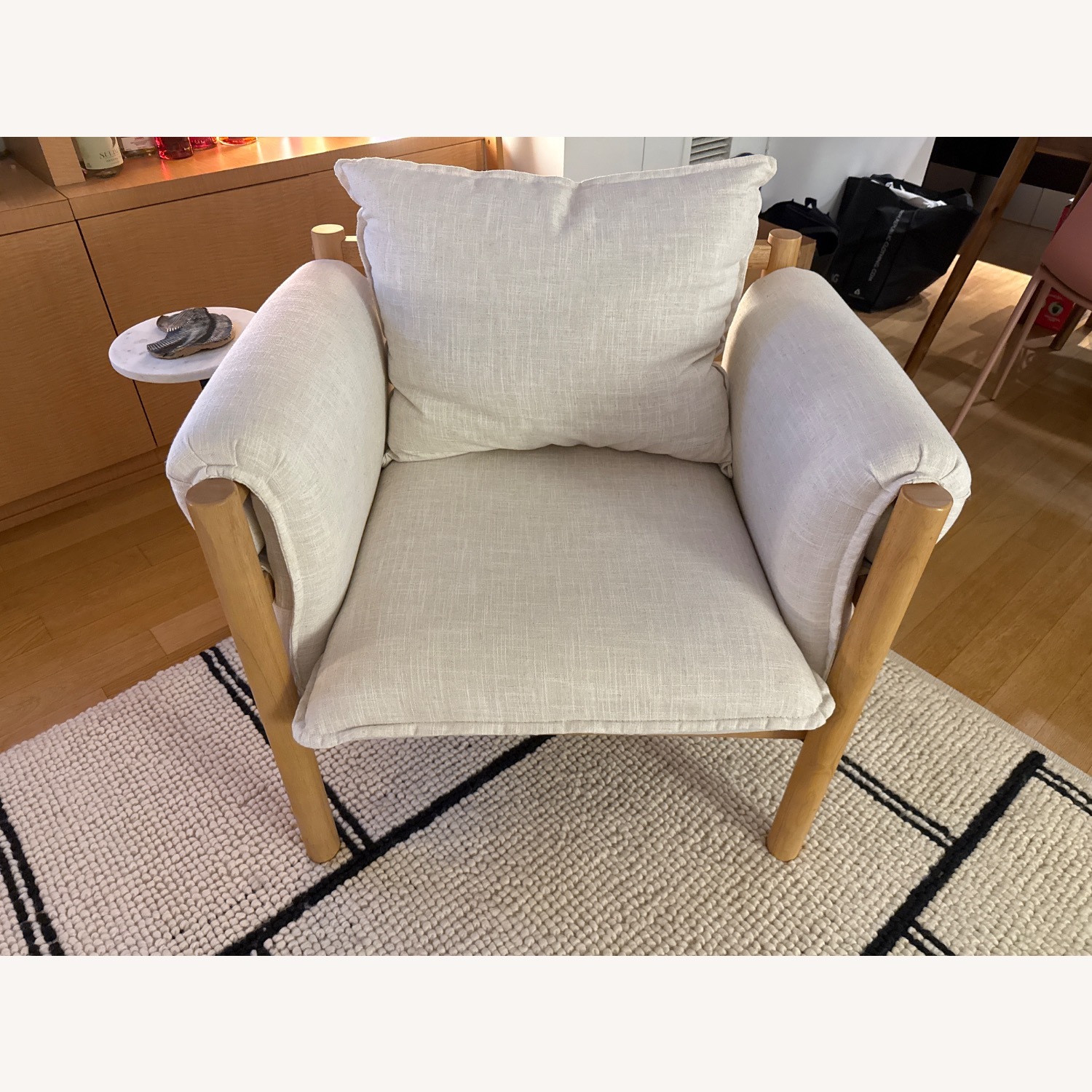  Arbon Wood Dowel Accent Chair  - image-3