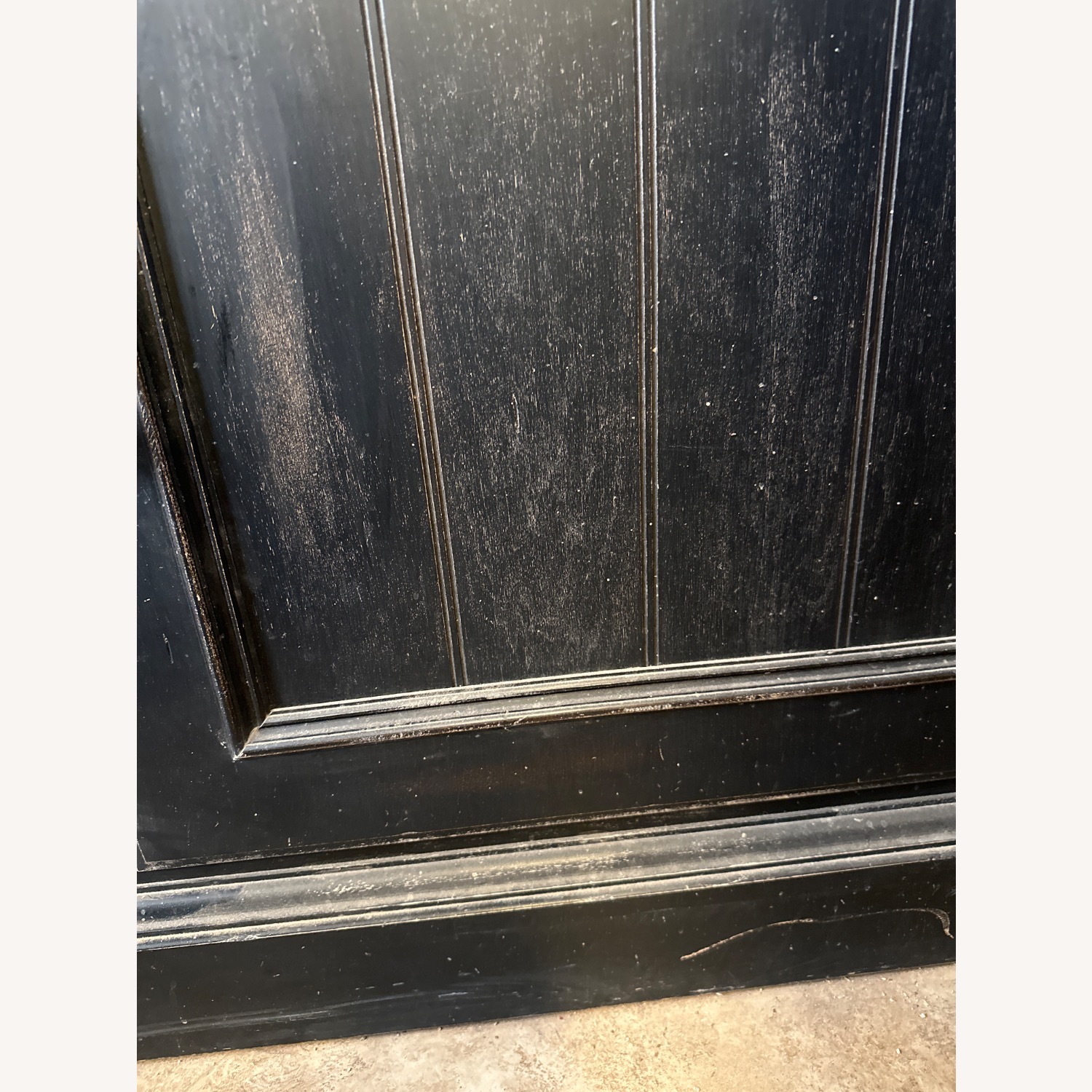 Ethan Allen Black China Hutch - image-6