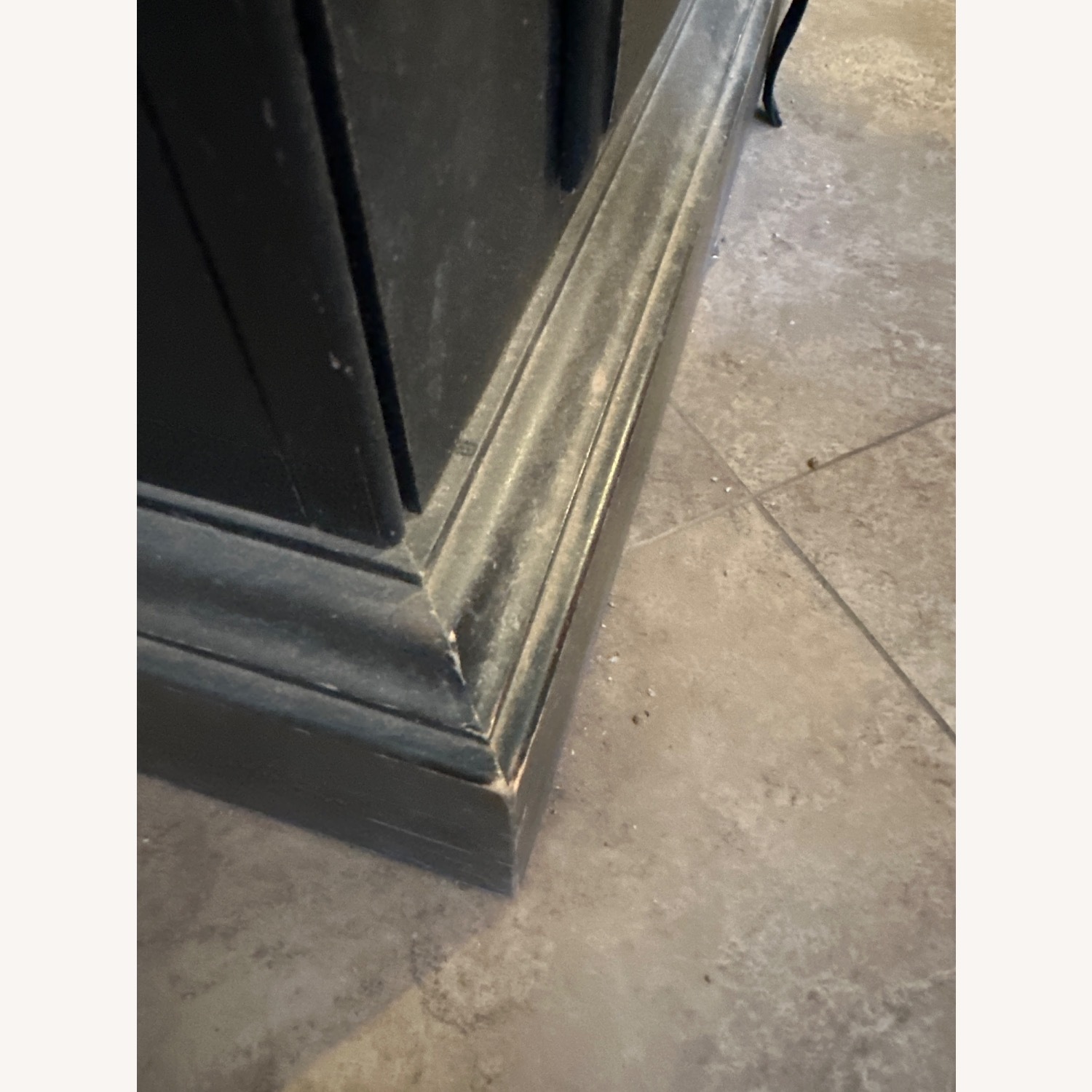 Ethan Allen Black China Hutch - image-4