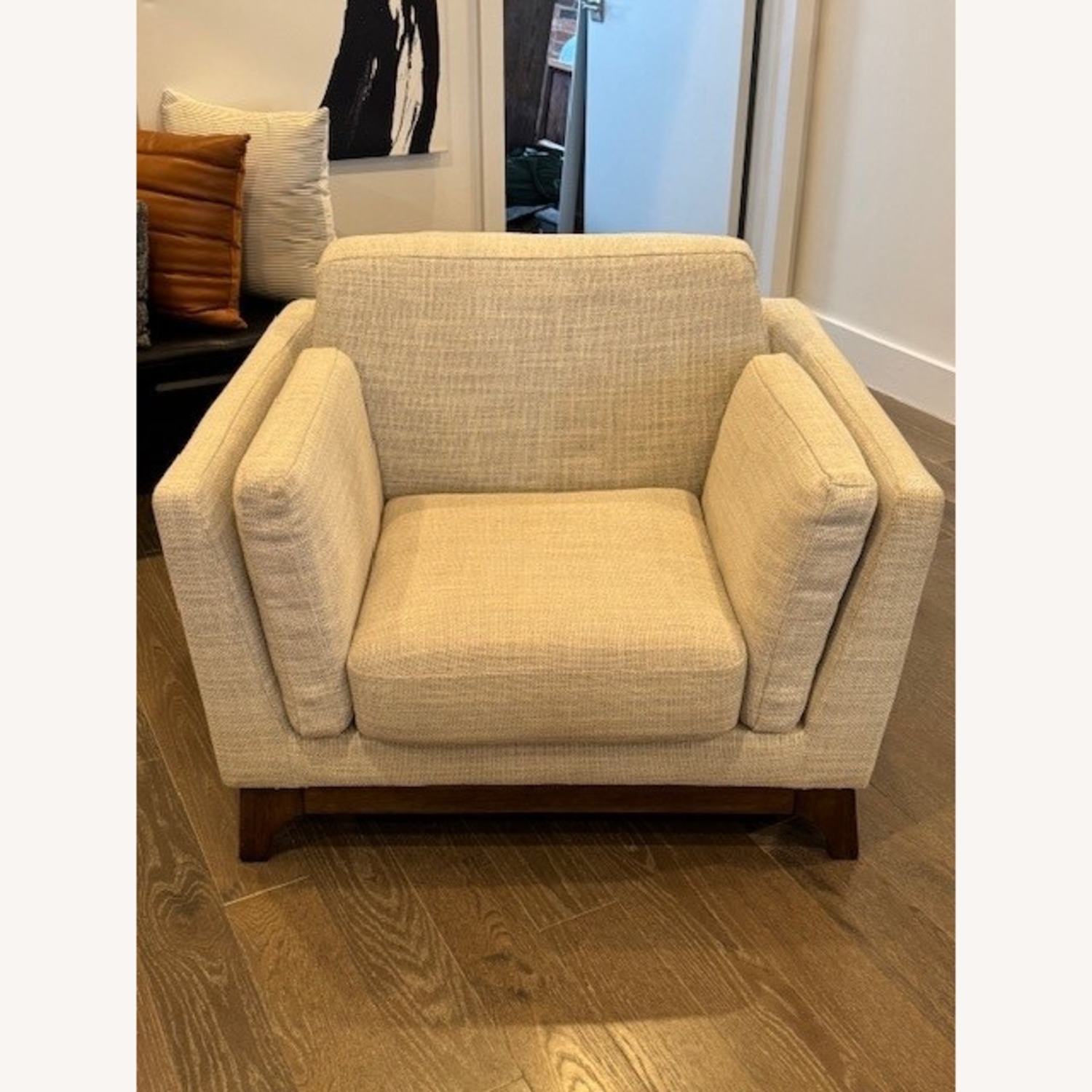 Article Ceni 39" Lounge Chair Chalk Gray - image-1