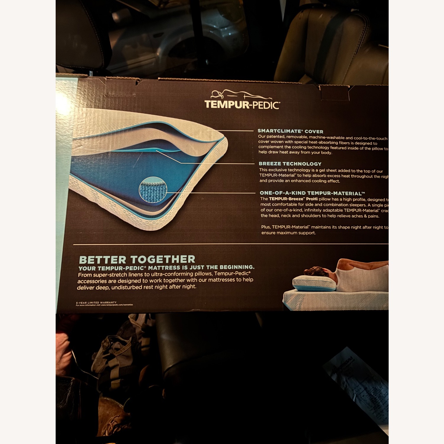 Tempur-Pedic Breeze Pillow  - image-2