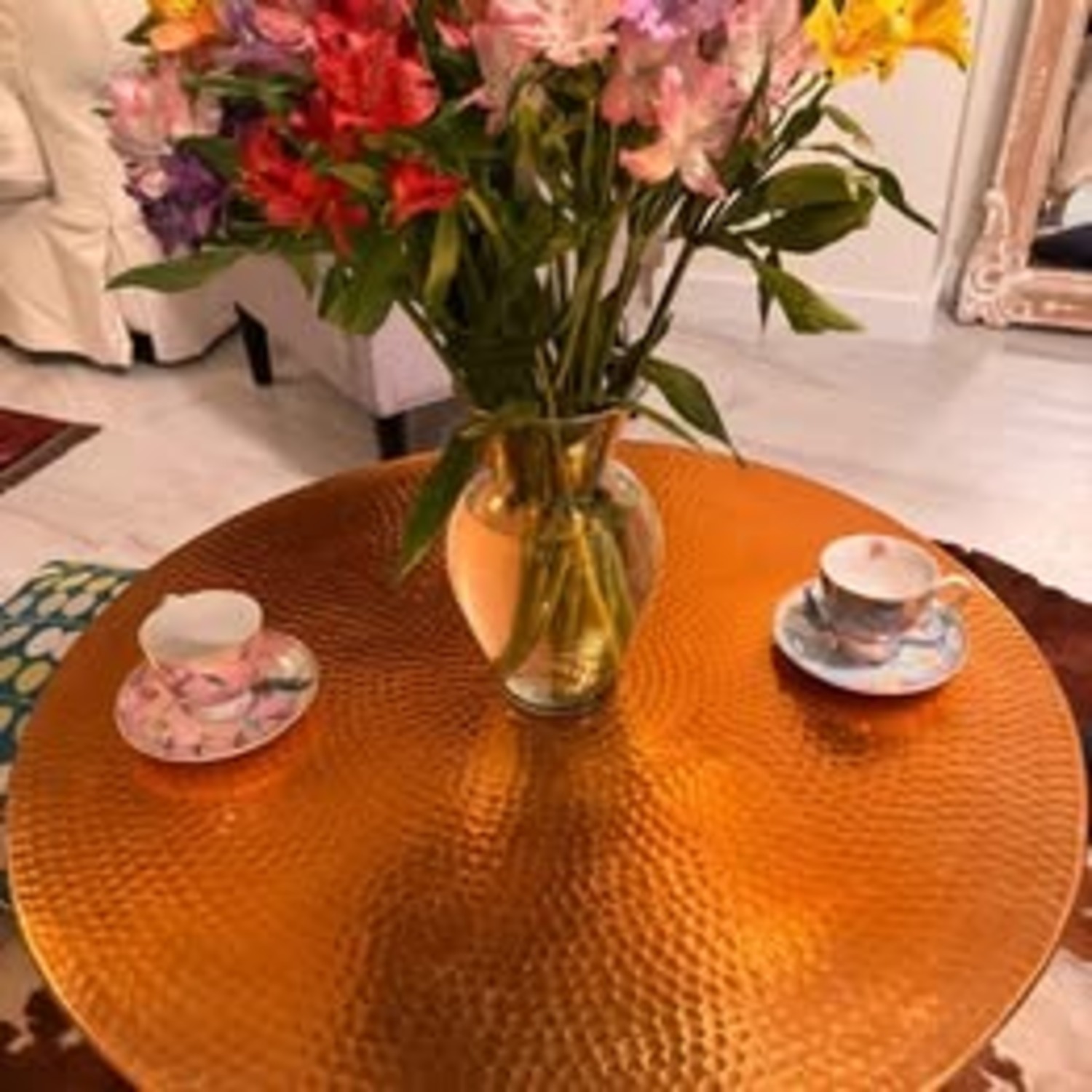 Copper Coffee Table - image-1