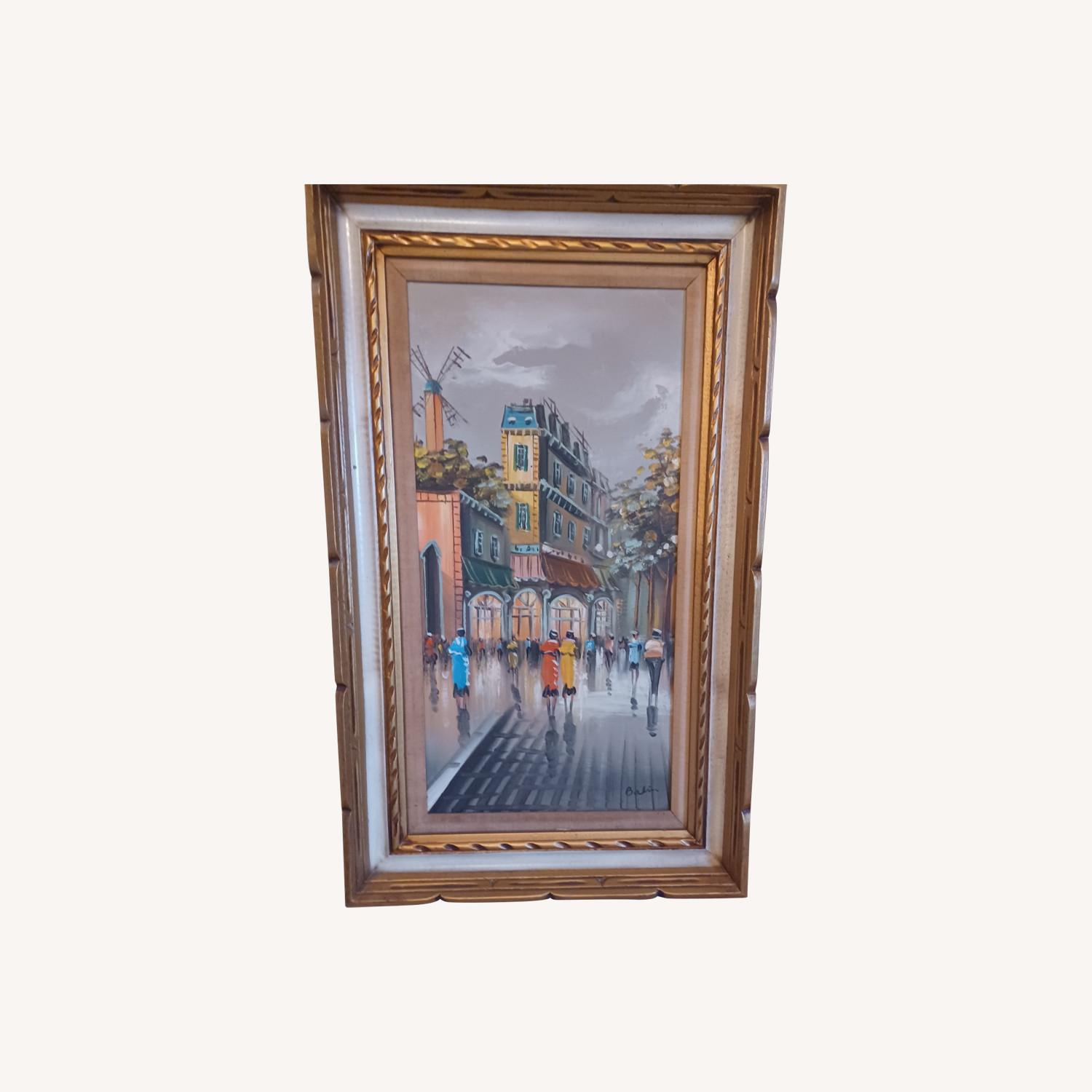 Vintage Balin Oil Painting - image-0