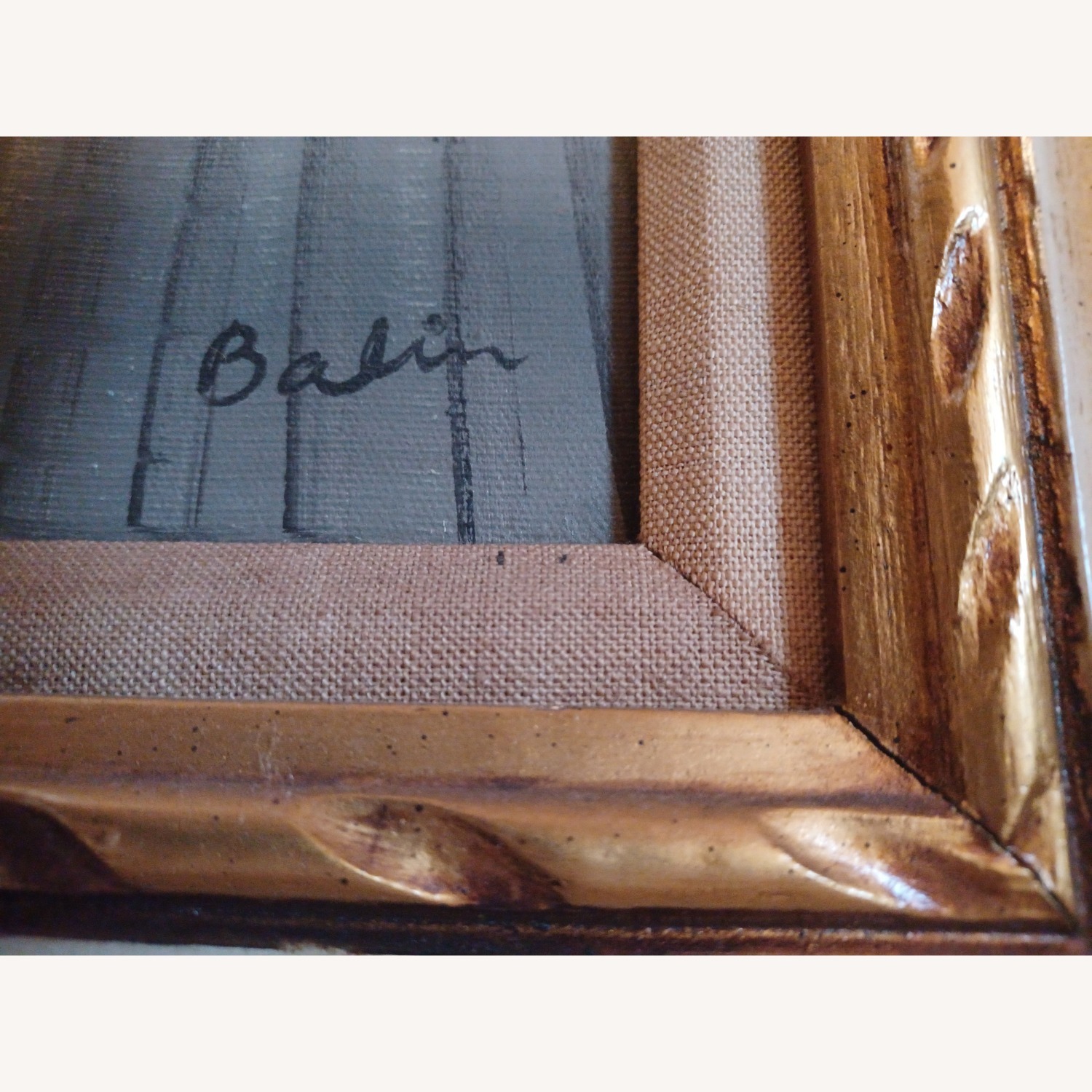 Vintage Balin Oil Painting - image-3