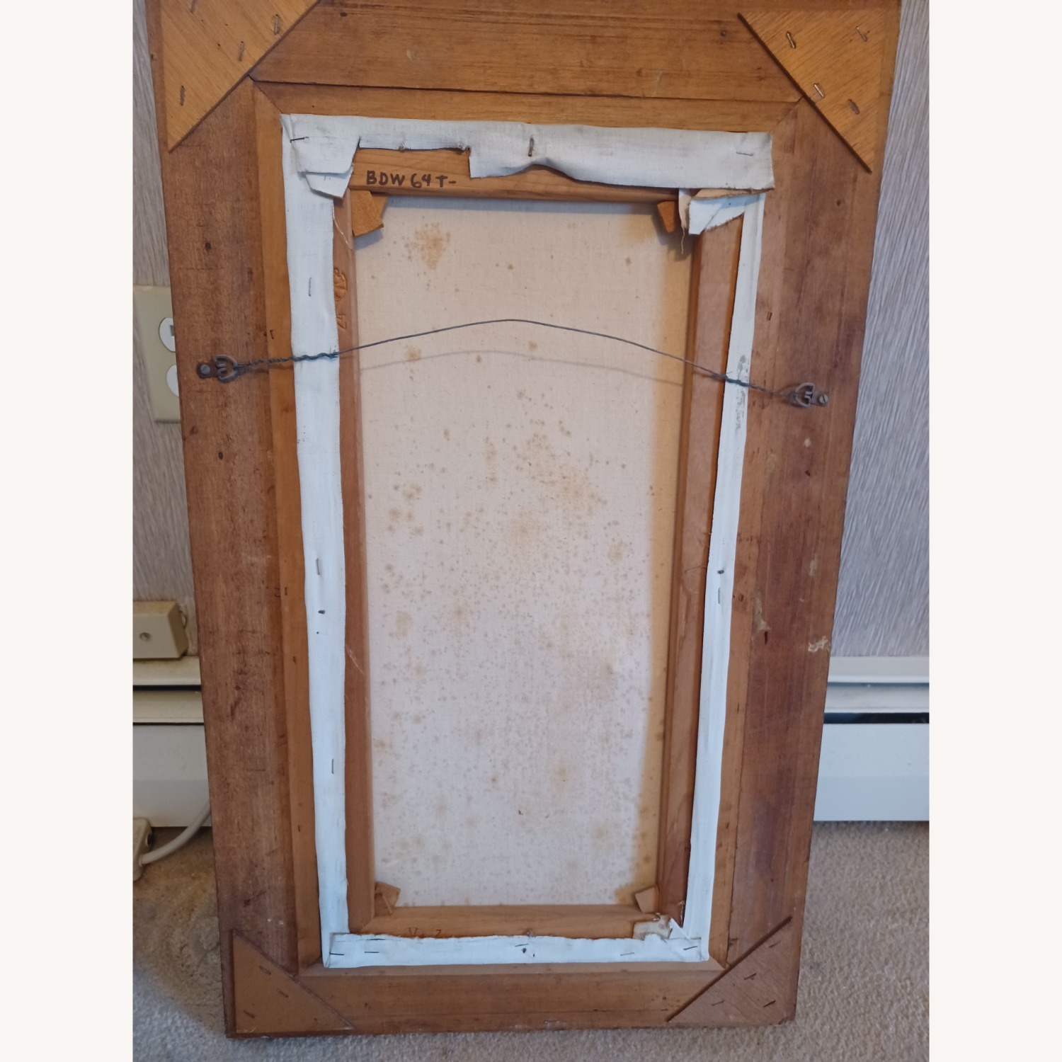 Vintage Balin Oil Painting - image-2