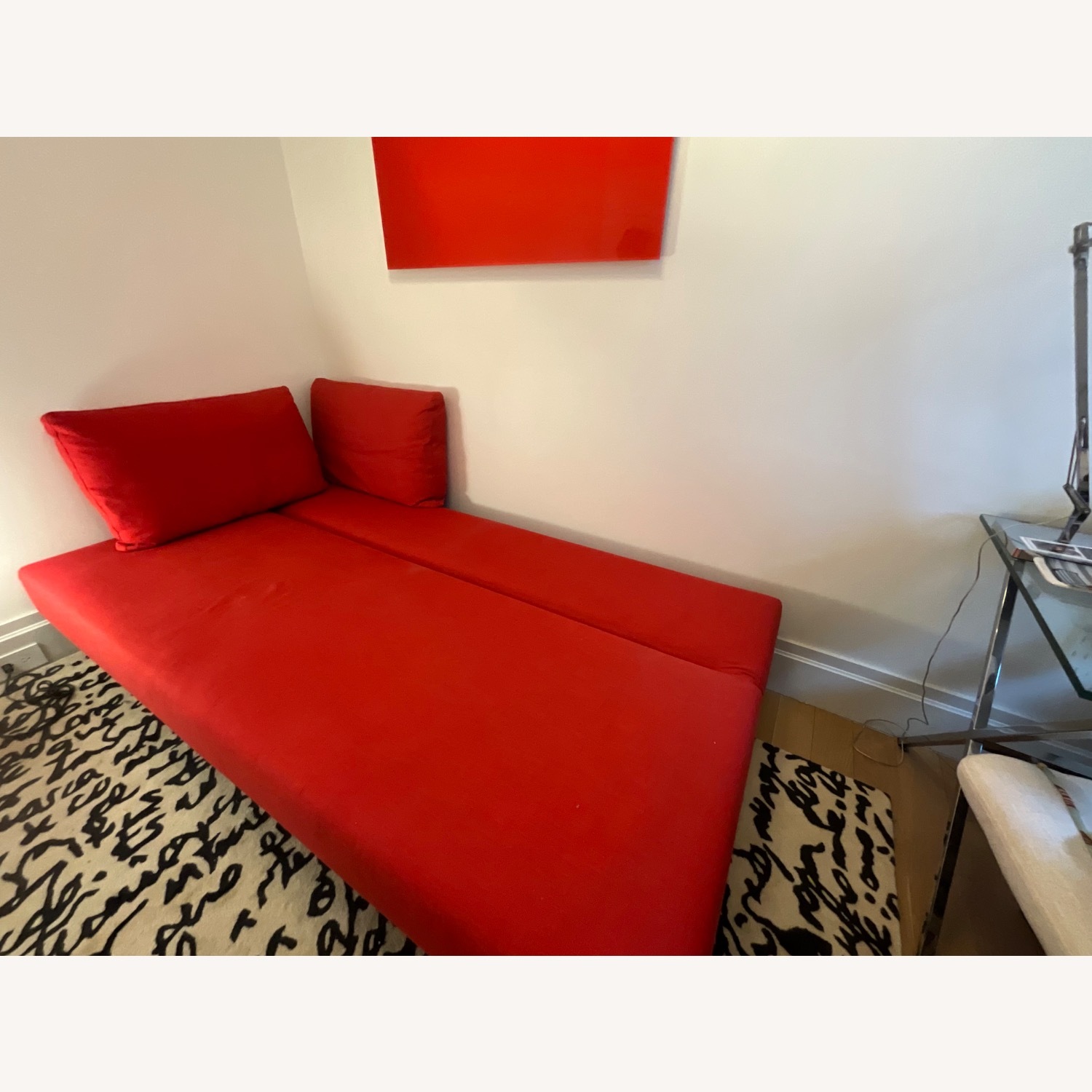 Niels Bendtsen Red Sofabed - image-3