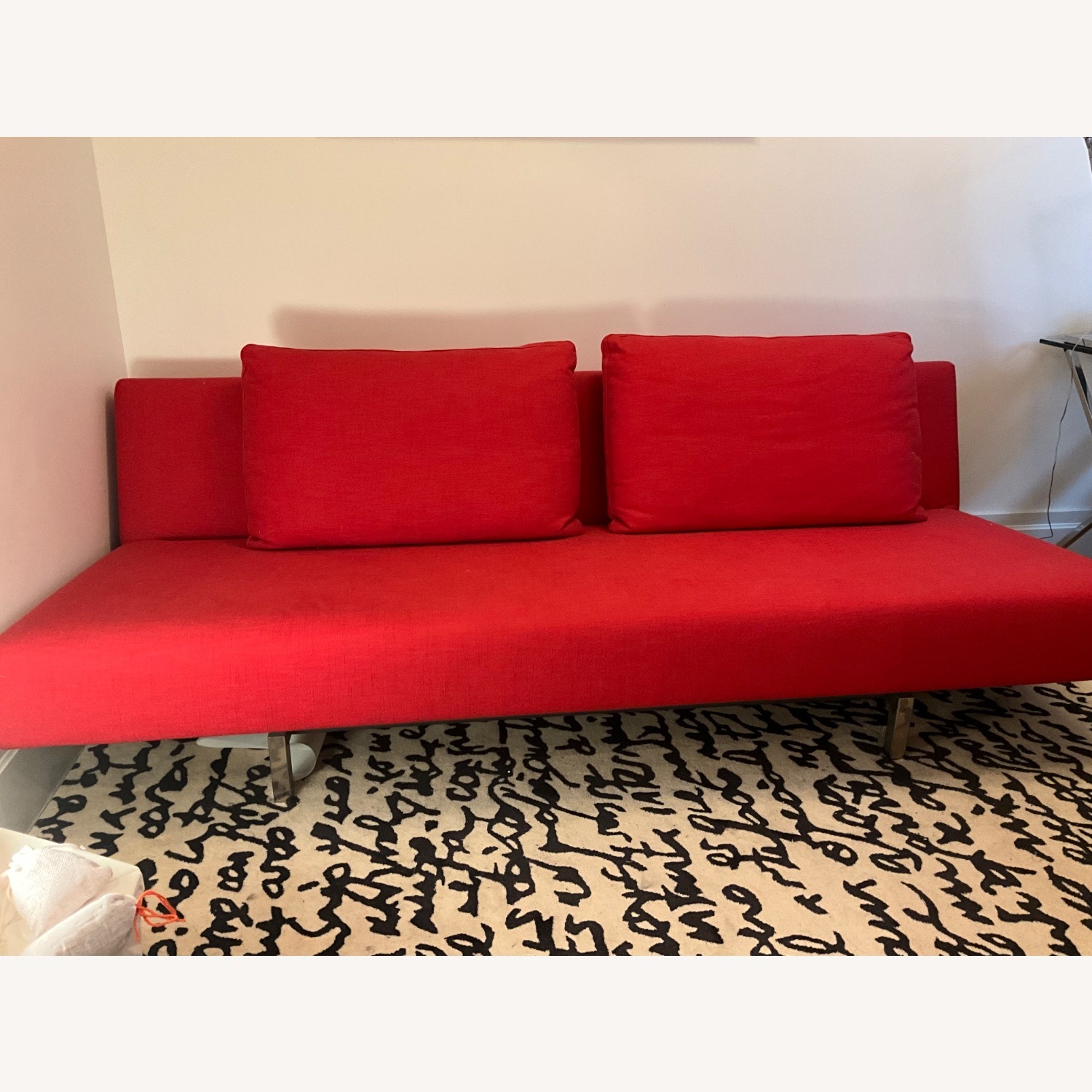 Niels Bendtsen Red Sofabed - image-1