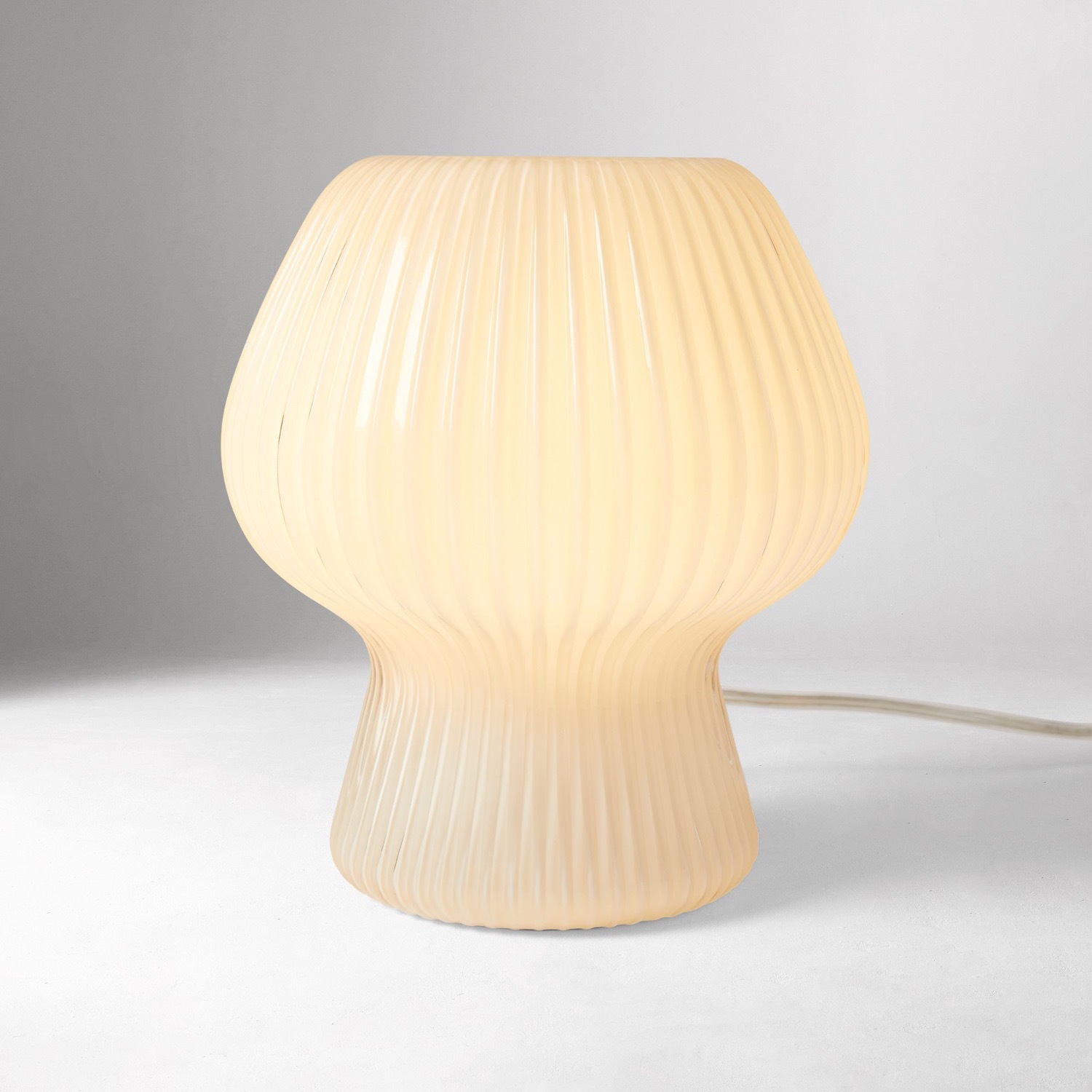 West Elm Ribbed Table Lamp - image-1