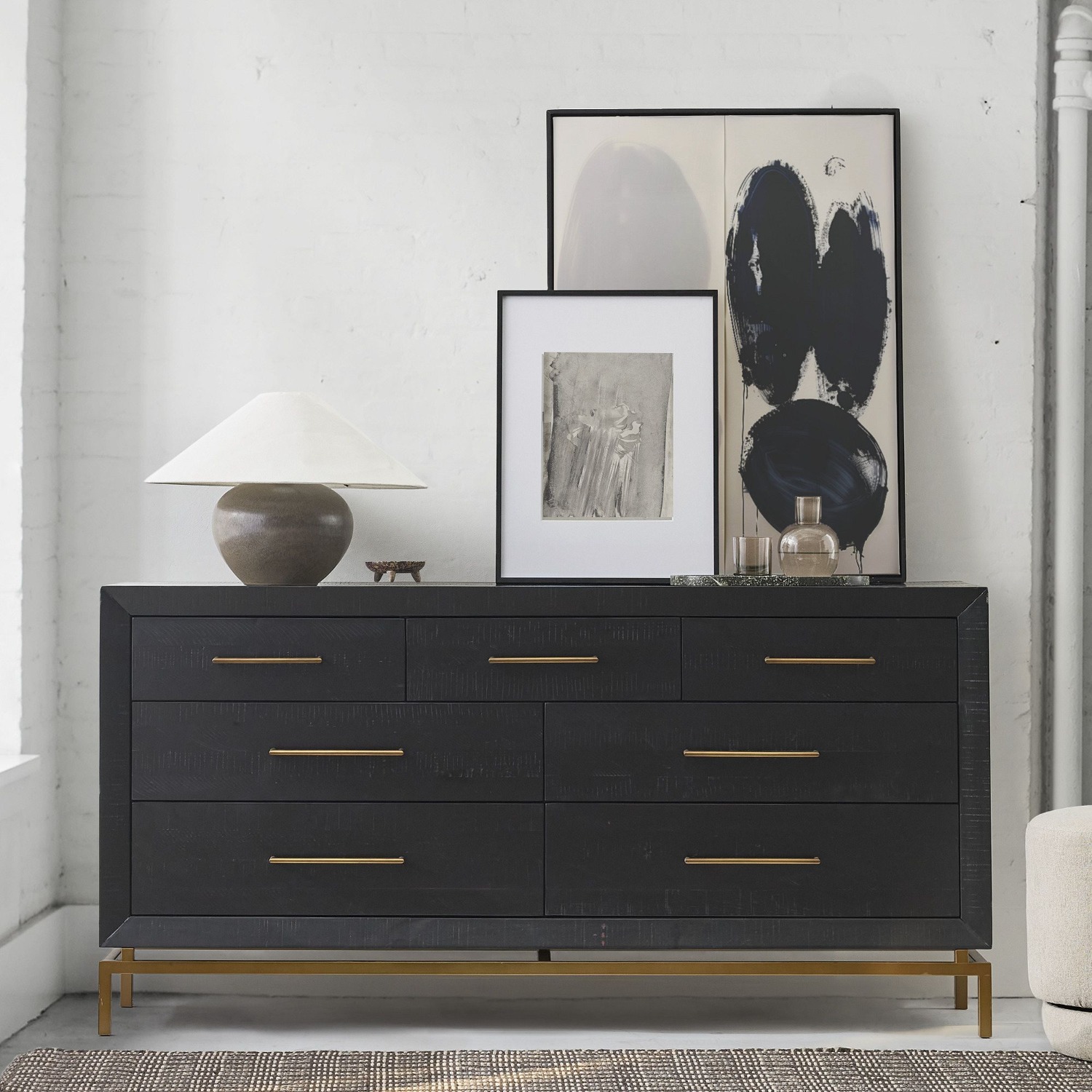 West Elm Alexa Burnished 7-Drawer Dresser (70") - image-4