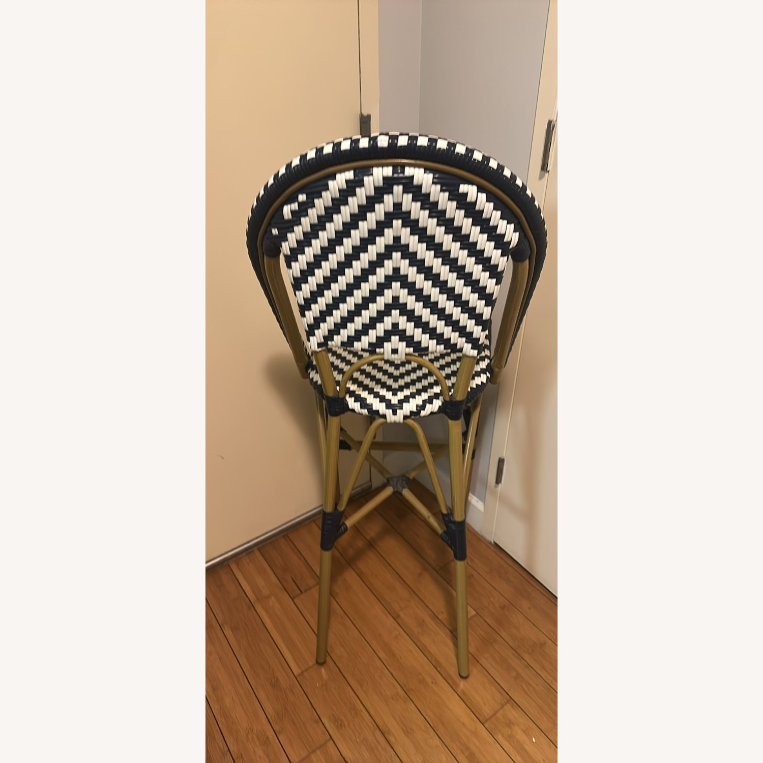 Livini Blue Colors Bar Stool - image-4