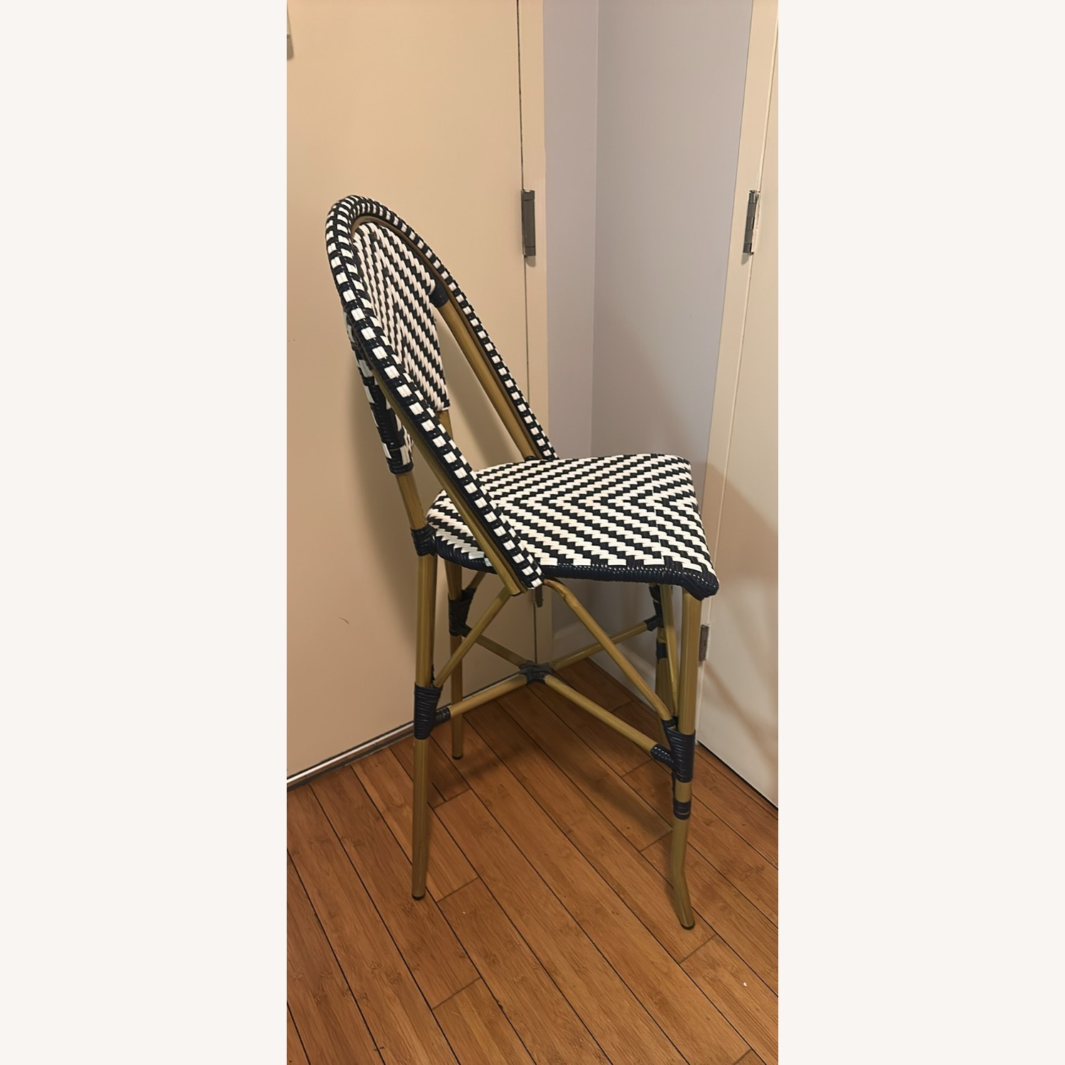 Livini Blue Colors Bar Stool - image-3