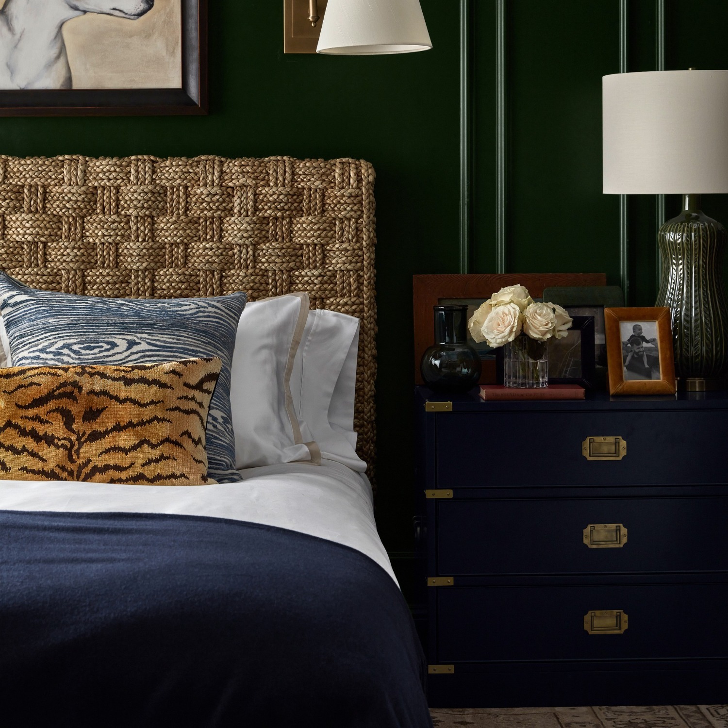 Williams Sonoma Campaign 3-Drawer Nightstand (30") - image-5