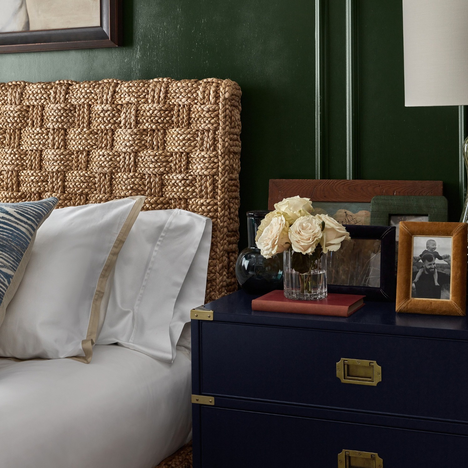 Williams Sonoma Campaign 3-Drawer Nightstand (30") - image-7