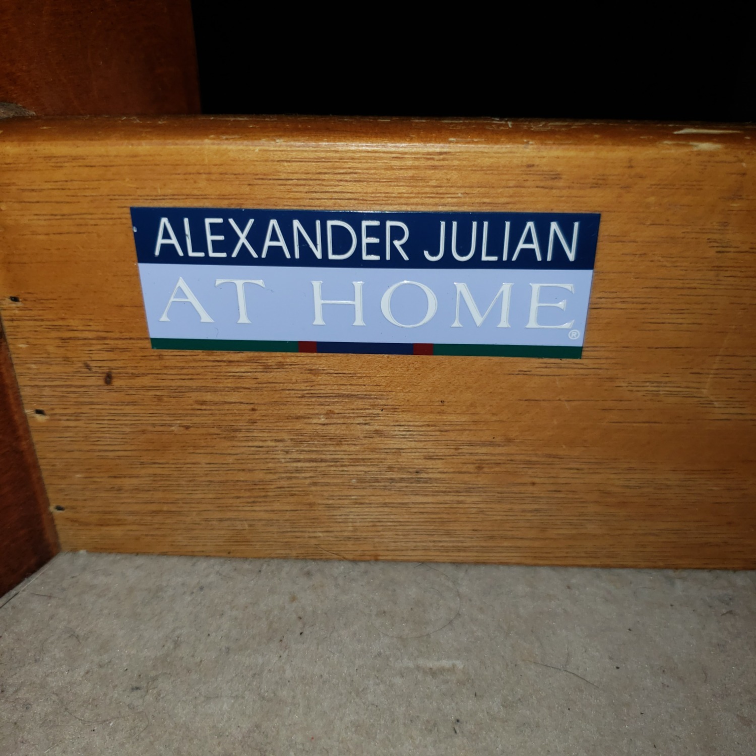 Alexander Julian Oval Marble-top Chest - image-2