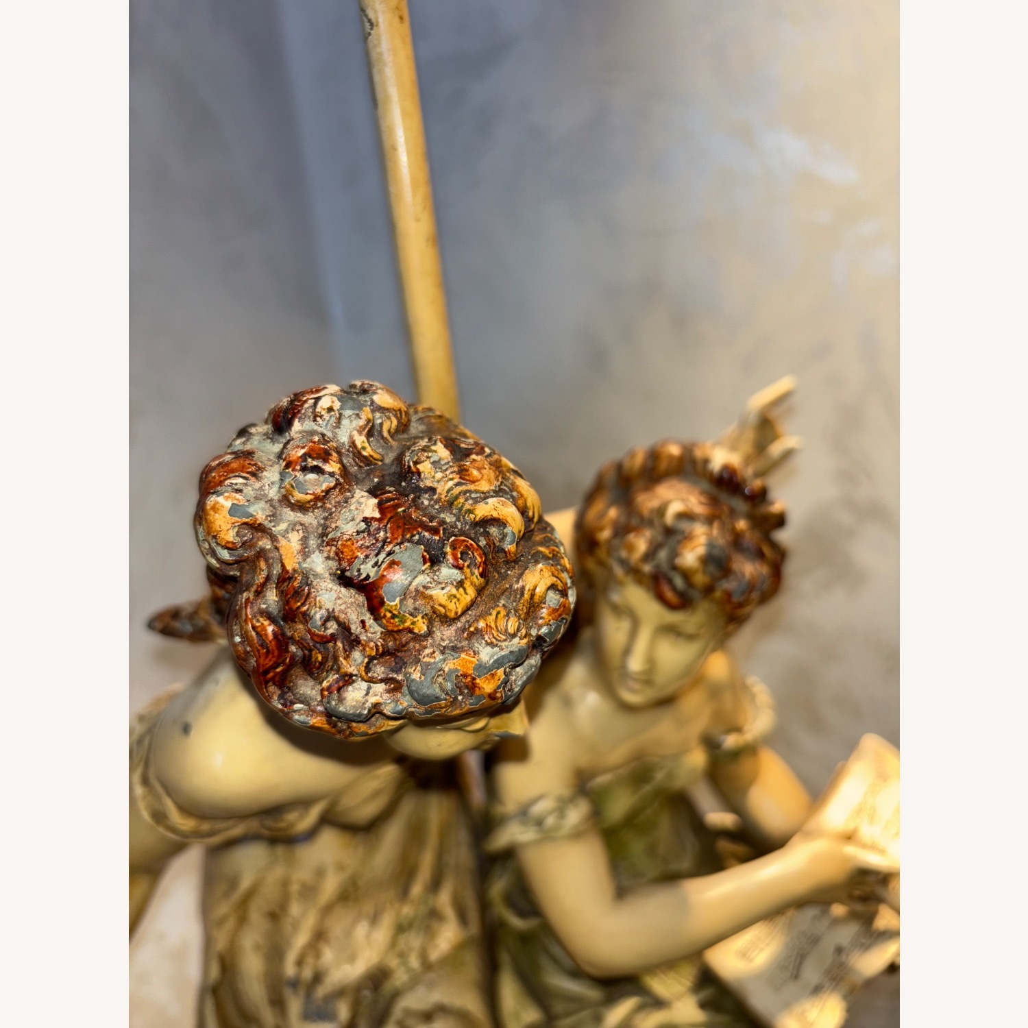 Vintage Moreau Collection Paris France Large  Lamp - image-11