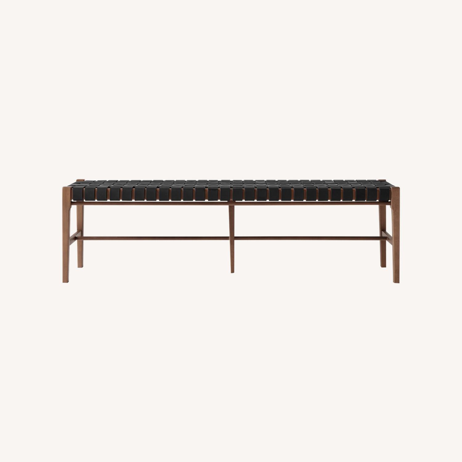 Williams Sonoma Stratton Bench (66") - image-0