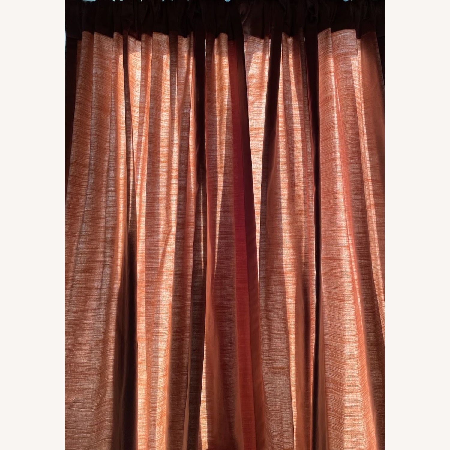 West Elm Luster Velvet Curtains Simple Taupe Set - image-6