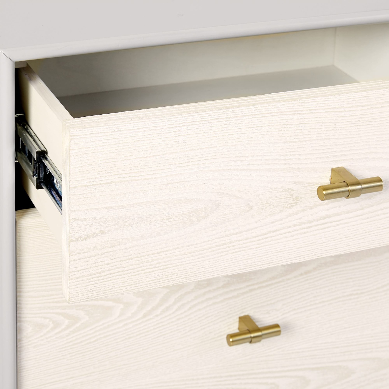 West Elm Modernist Wood & Lacquer Nightstand (19") - image-1